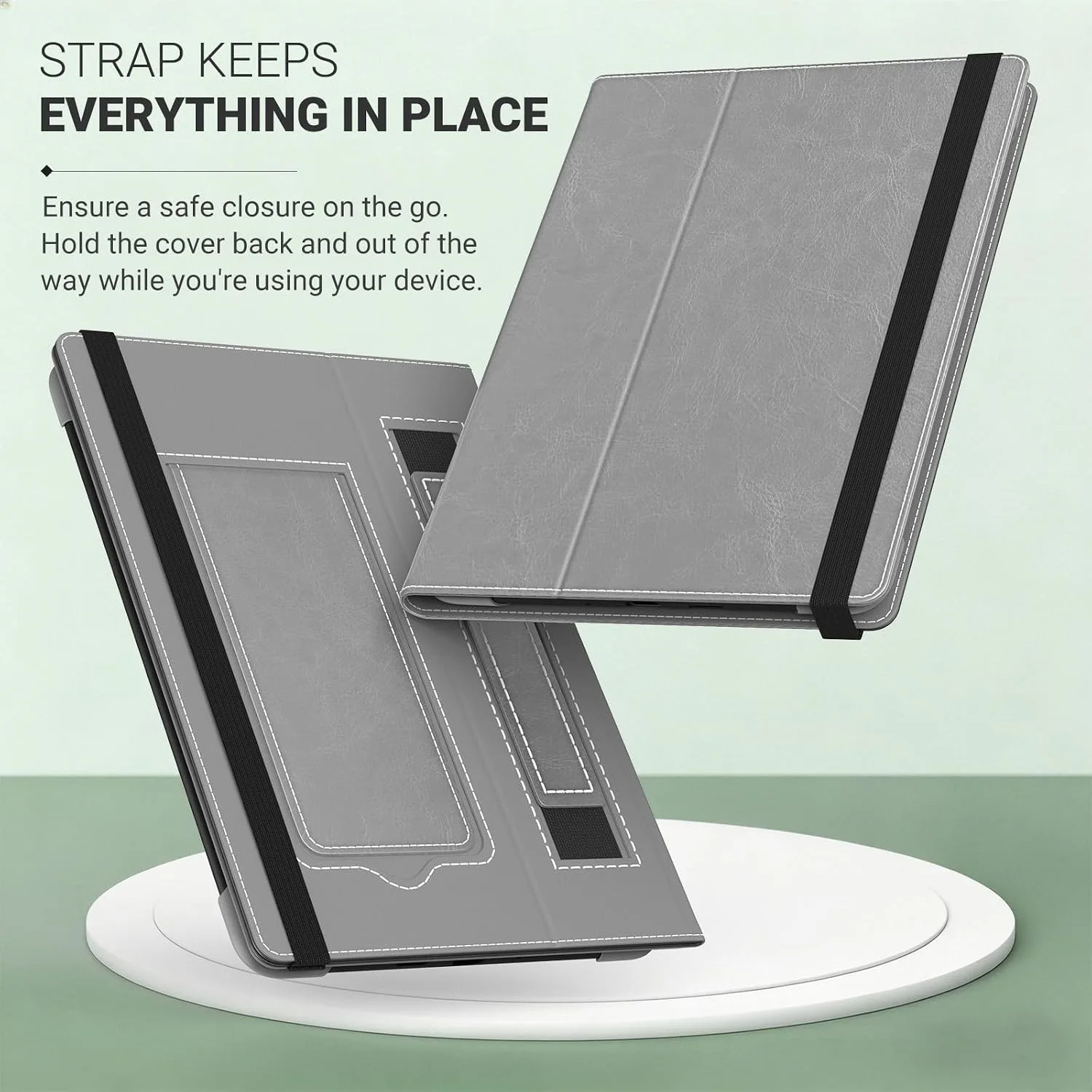 MoKo Universal Case for 6.8,7 Inch Paperwhite eReaders&Tablets, Dark Gray