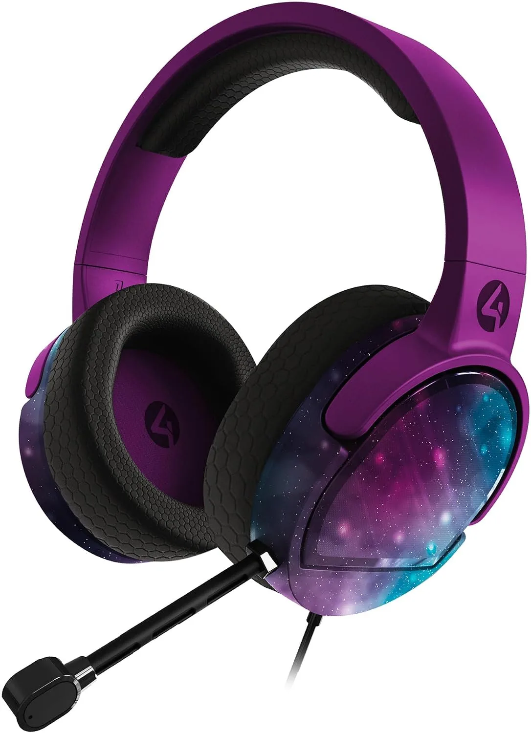 4Gamers Panther Gaming Headset Cosmic, Multi-Format Compatible