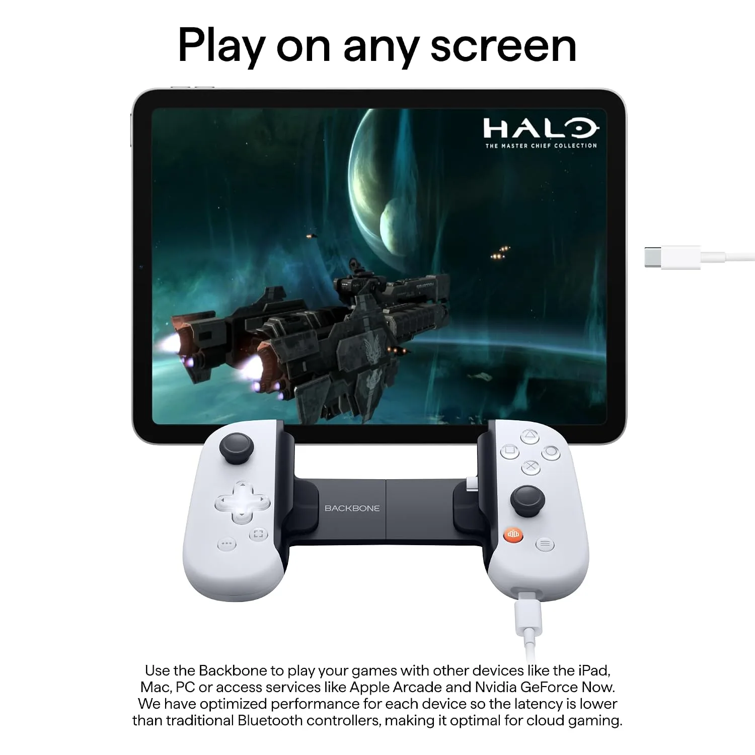 BACKBONE One Mobile Gaming Controller (PlayStation Edition), Phone Controller for Android & iPhone 18/17/16/15 Series, 2nd Gen, Play Xbox, Fortnite, Call of Duty, With 3-Months Apple Arcade Access