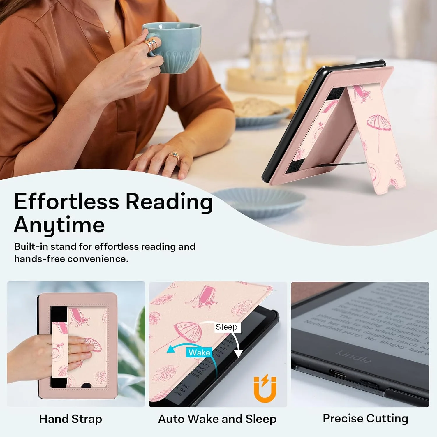 CoBak Stand Case for 7" Kindle Paperwhite & Kindle Colorsoft 12th Gen 2024