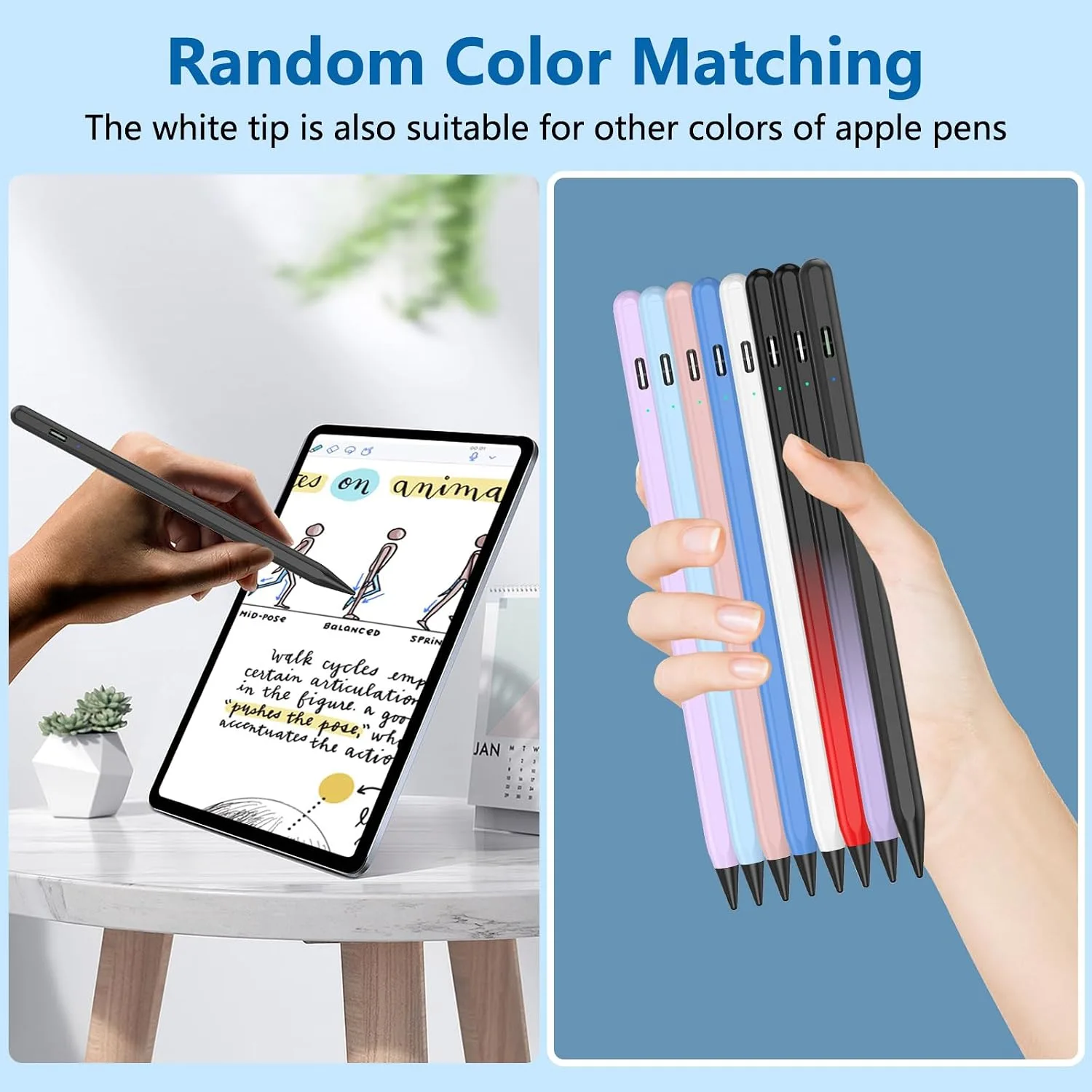 8 Pack Pencil Tips, Replacement Tips Only Compatible with Our KARFUN Pencil