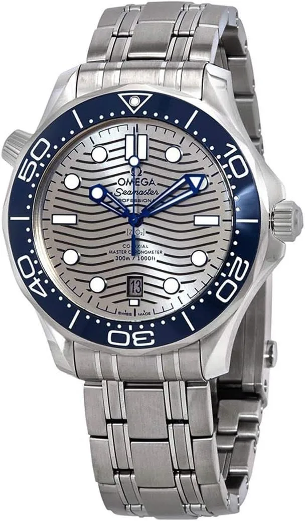 Omega Seamaster Automatic Grey Dial Men's Watch 210.30.42.20.06.001
