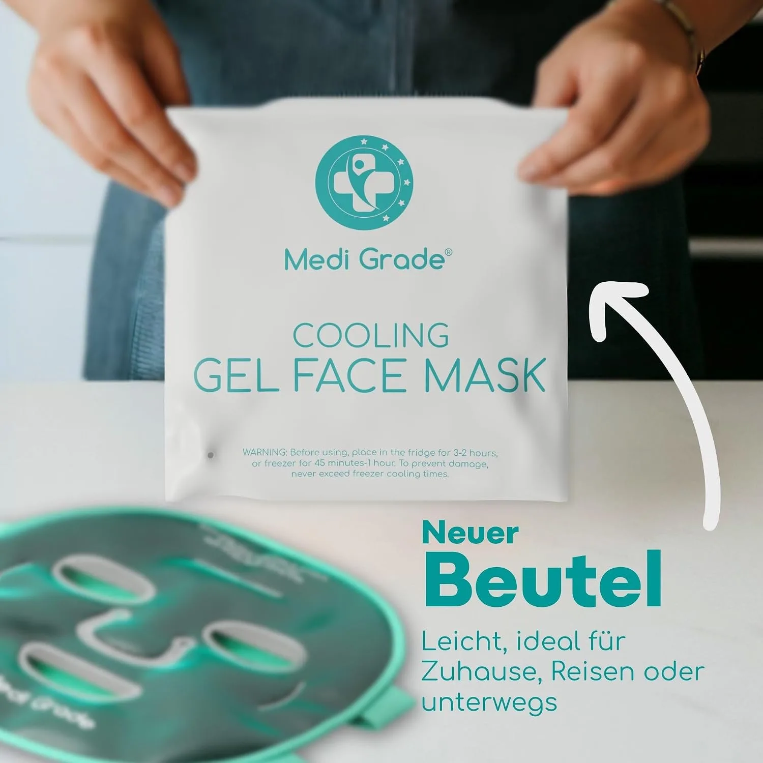 Medi Grade Cooling Face Mask Set Duo