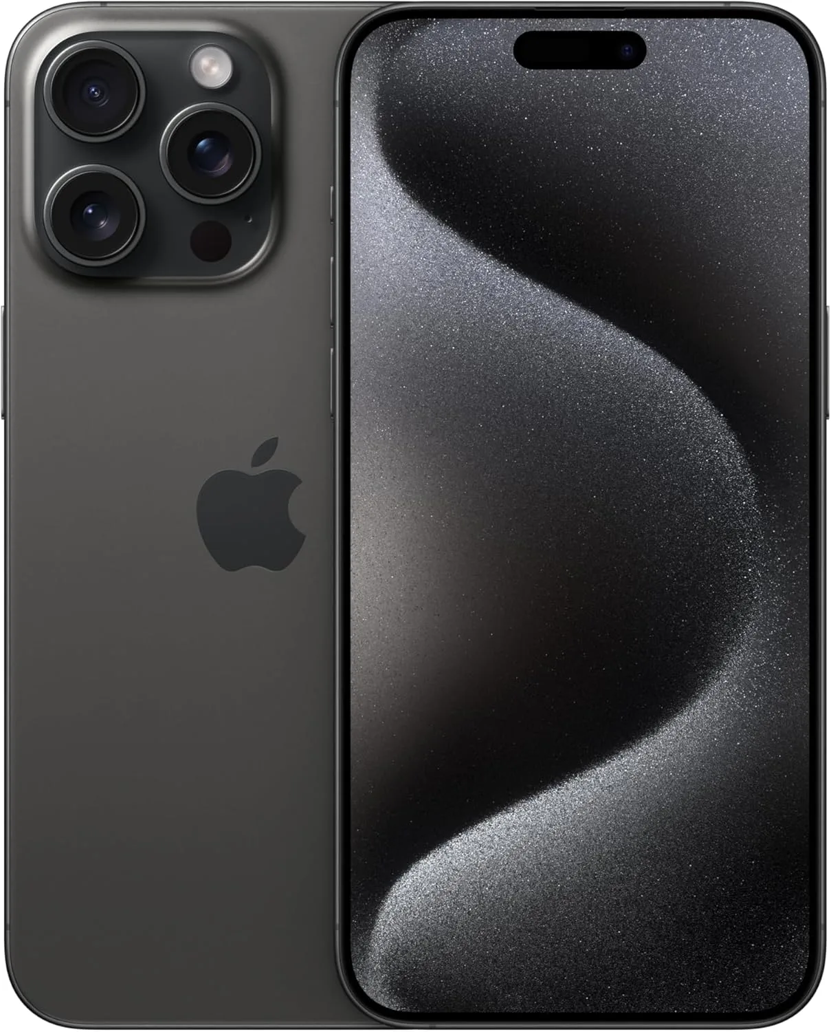 Apple iPhone 15 Pro Max, 256GB, Black Titanium - Unlocked (Renewed)