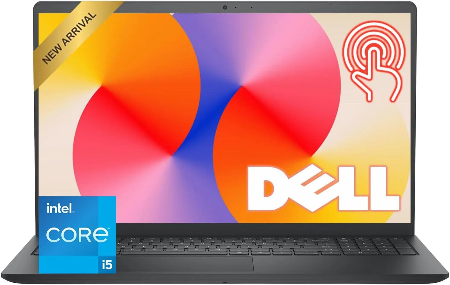 Dell 15.6" FHD Touchscreen Laptop | 13th Gen Intel Core i5-1334U | 8GB RAM | 512GB PCIe SSD | Wi-Fi 6 | 1080p Webcam | Copilot AI | HDMI | Business & Study Ready | Windows 11