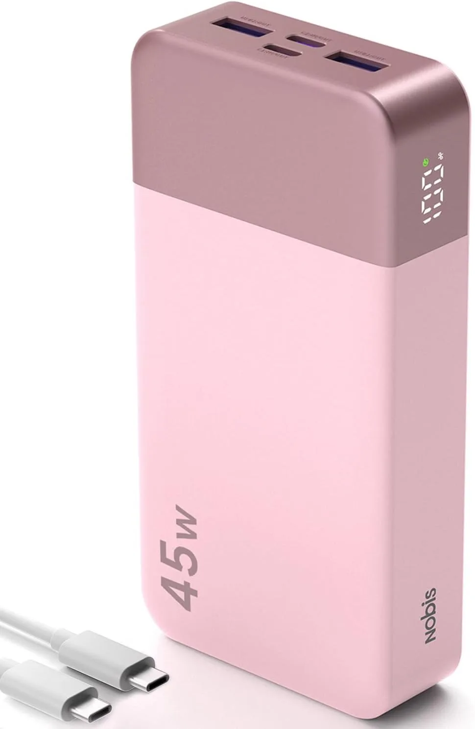 NOBIS Portable Charger,20000mAh Power Bank, 45W Fast Charging
