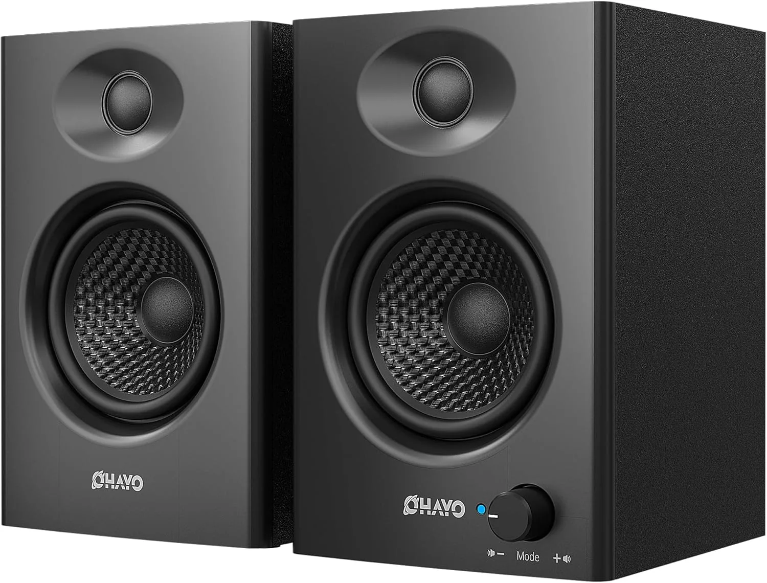 OHAYO 60W Computer Speakers, Bluetooth 5.3, Stereo 2.0, 1 Pair, White