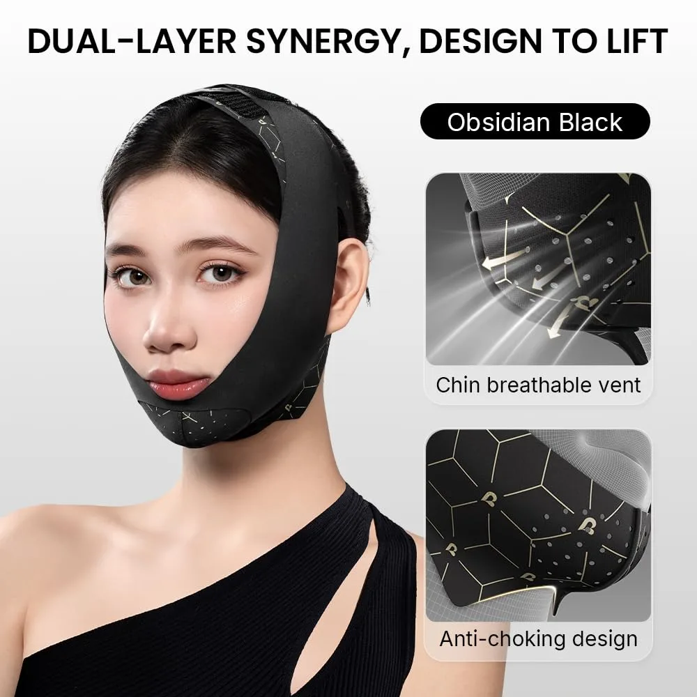 Double Chin Reducer, Face Lifting Tapes, Jawline Shaper Chin Strap