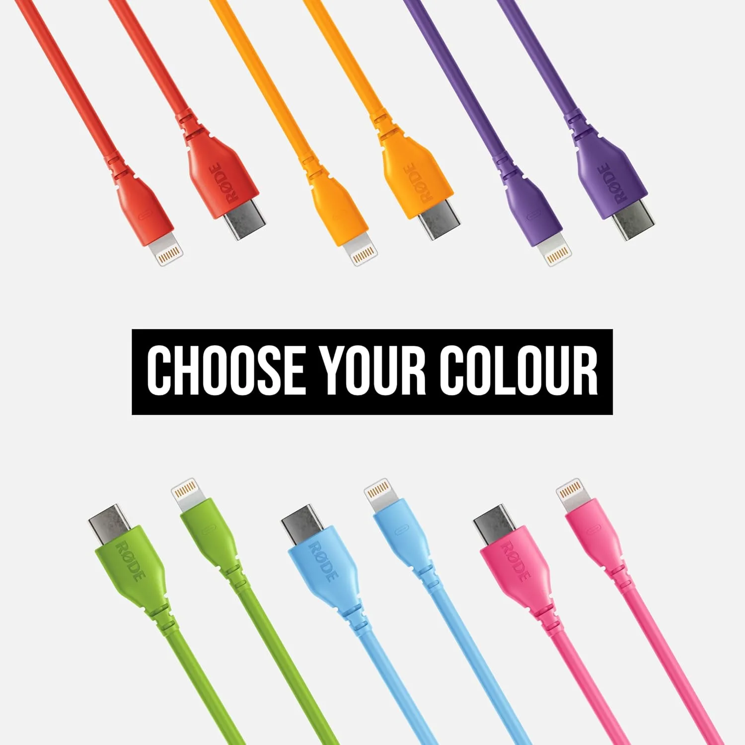 RØDE SC21 — 30cm Short USB-C to Lightning Cable for Connecting RØDE Audio