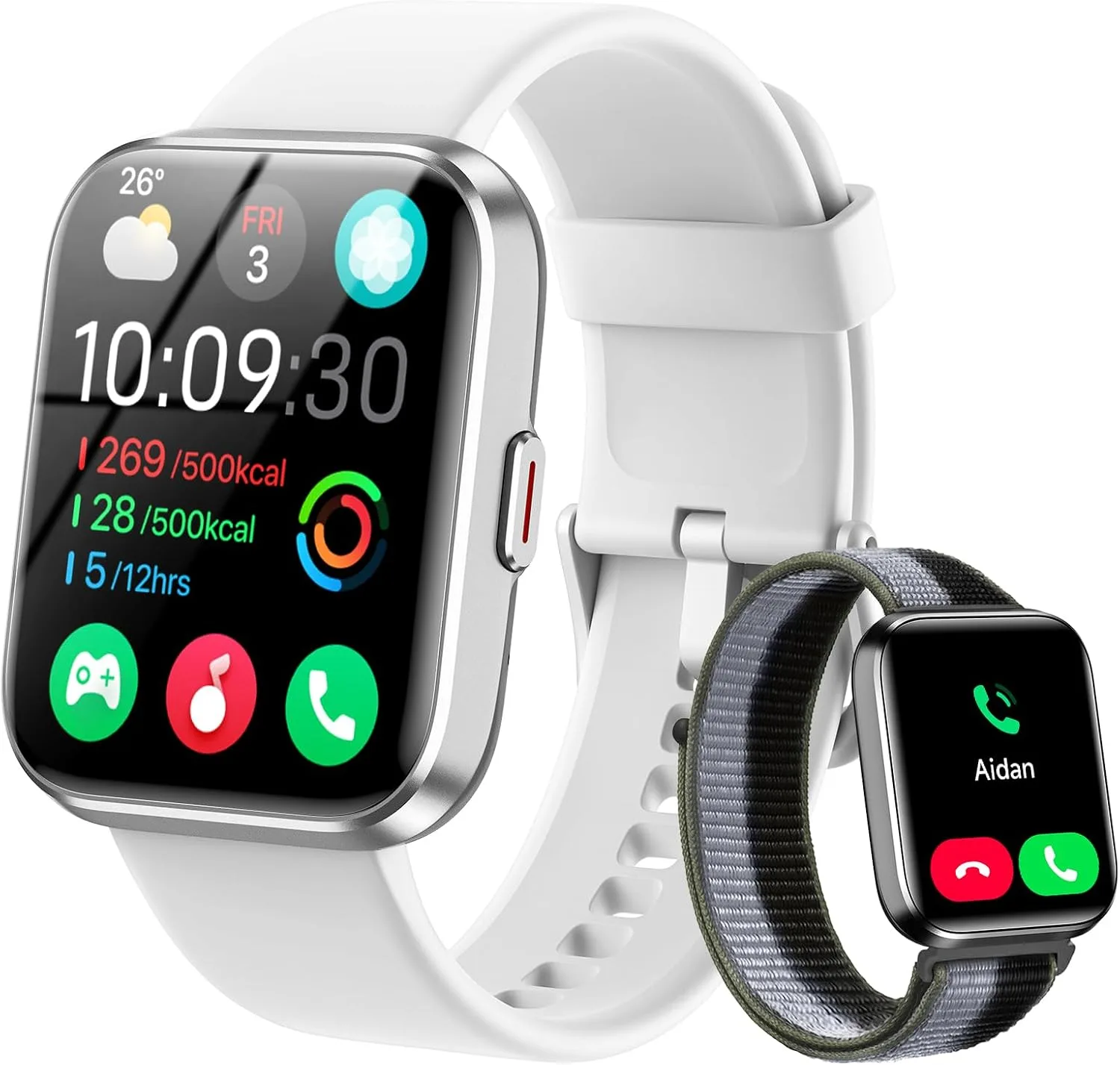 WMK Smart Watch for Android Phones & iPhones, Fitness Watches for Women Men