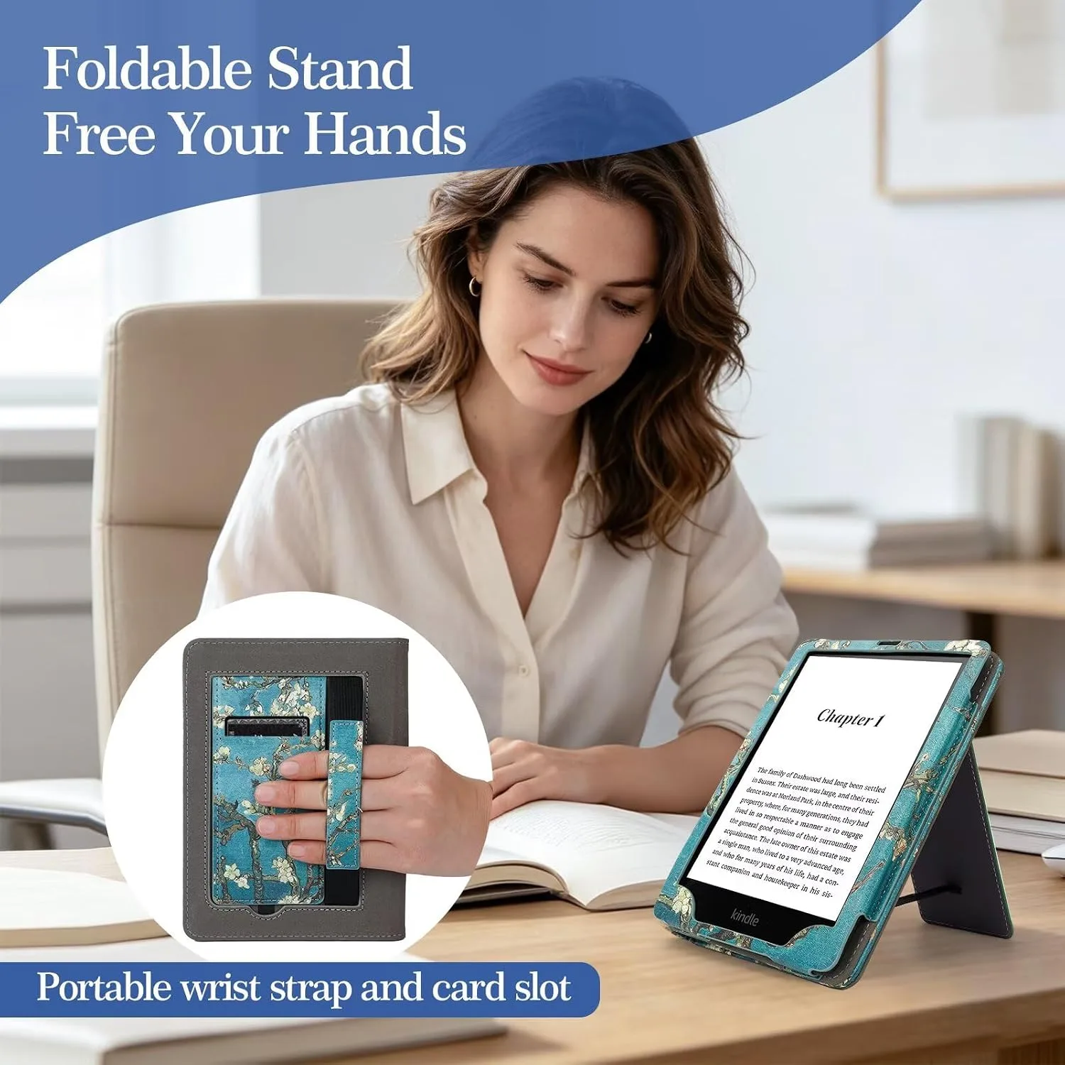 Case for 7"/6.8" Kindle Paperwhite 12/11th Generation 2024 2021