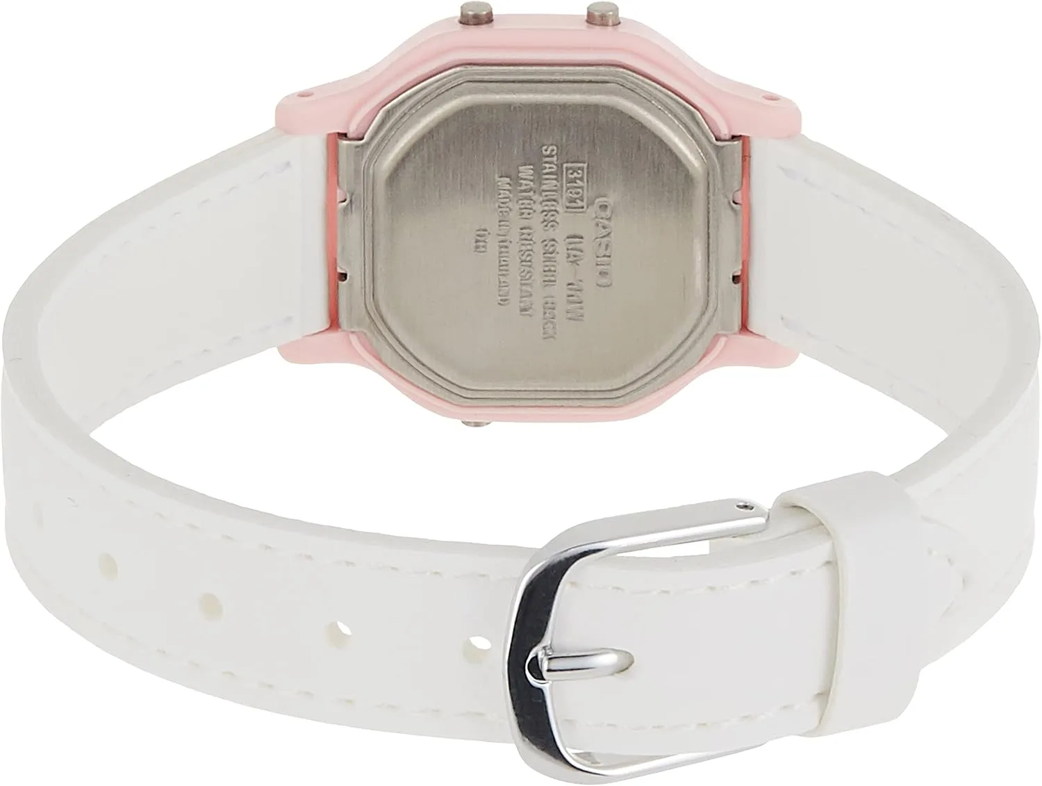 Casio Women's 'Vintage' Quartz Resin Casual Watch, Color:White