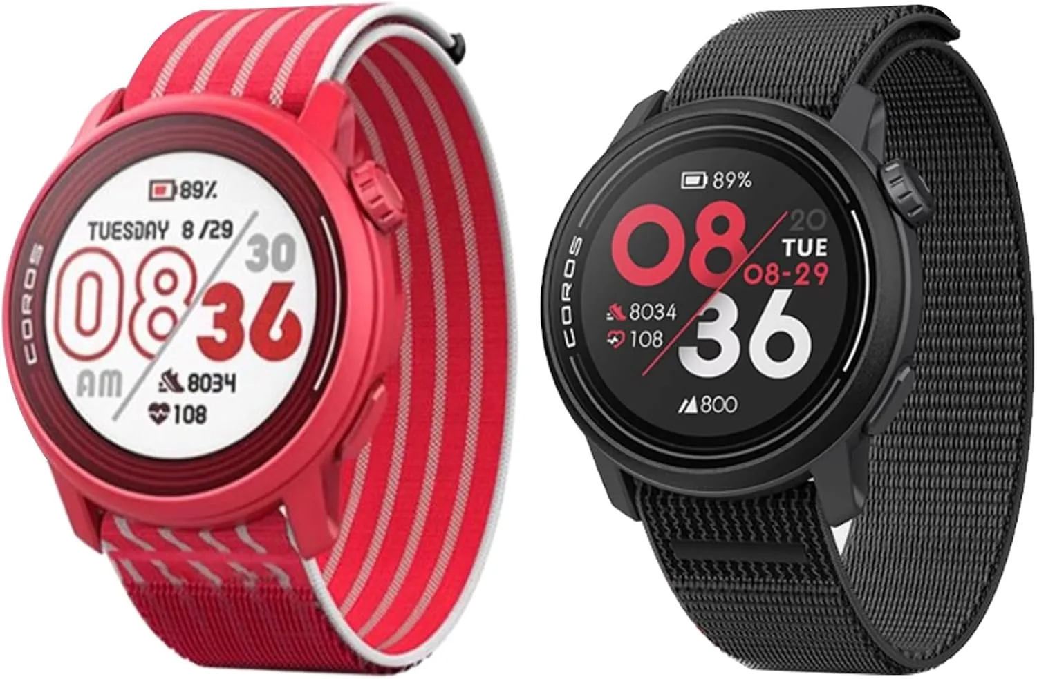 22MM Sport Nylon Bands for COROS PACE 3/4/APEX PRO/2 PRO/APEX 46mm for Women Men