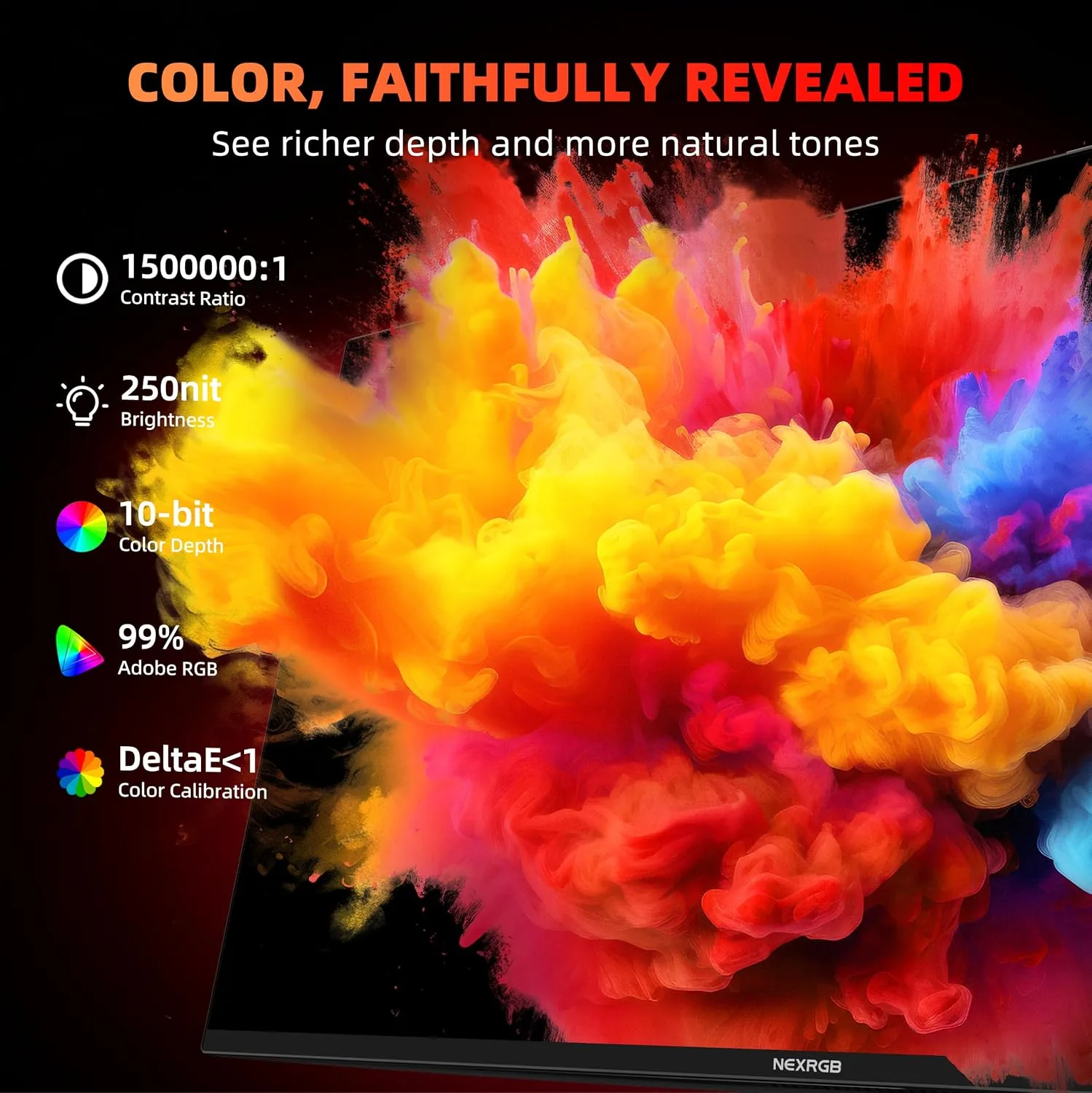 27-Inch QD-OLED Gaming Monitor, QHD 280Hz, 0.03ms, 1.5M:1 Contrast