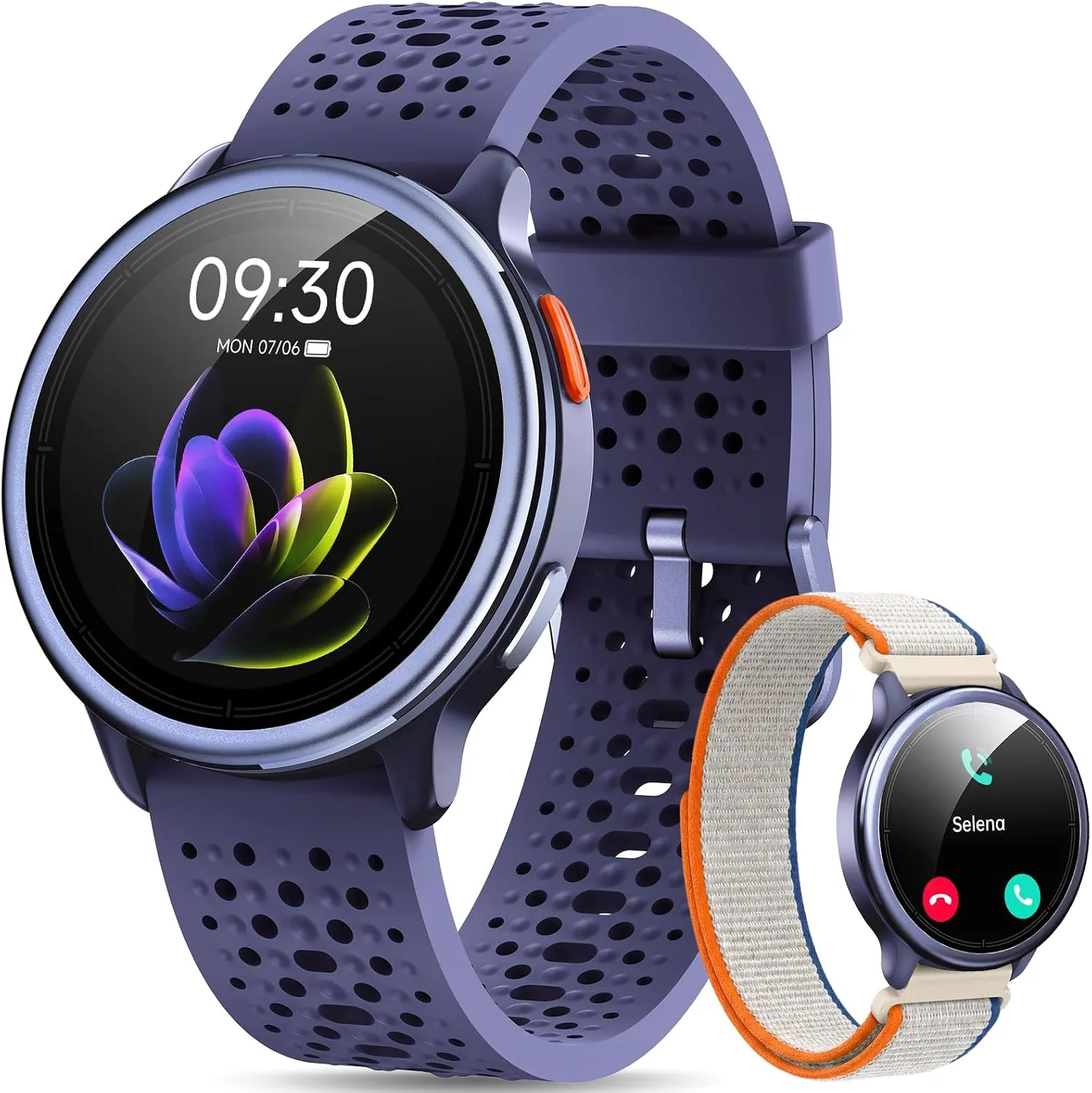 Quican Smart Watches for Men & Women, Compatible with iPhone & Android