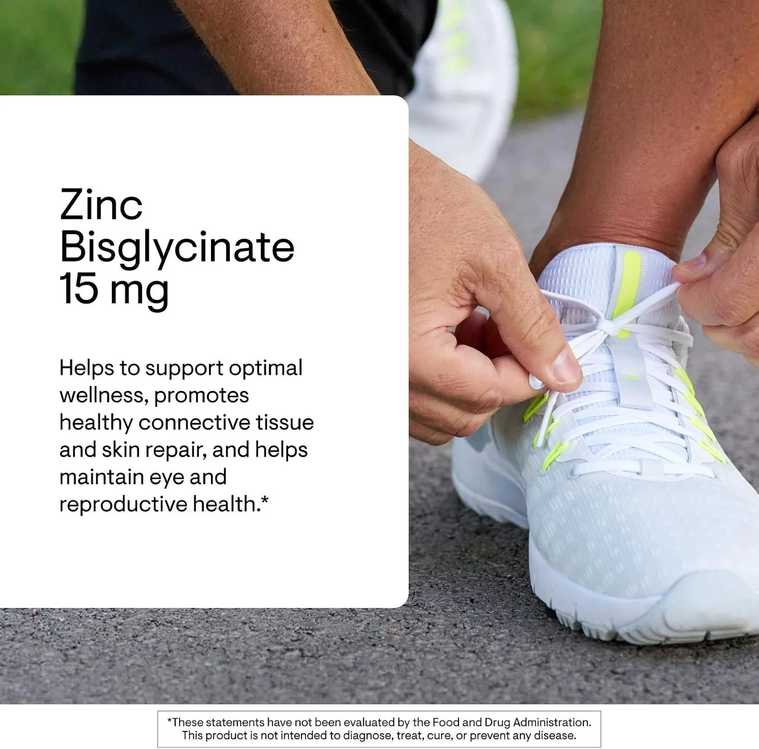 THORNE Zinc Bisglycinate 15 mg, Highly Absorbable Zinc, 60 Capsules
