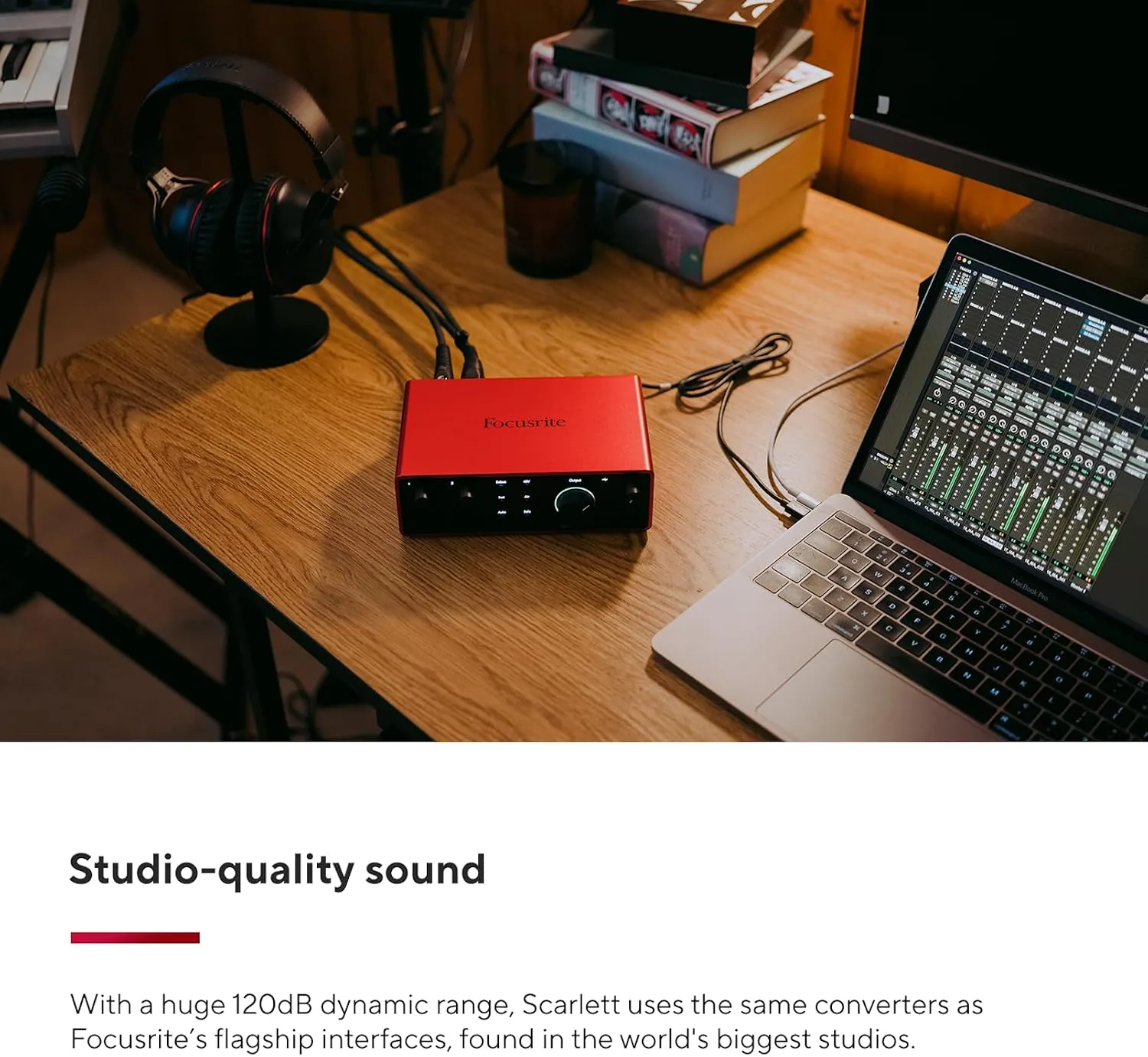Focusrite Scarlett 4i4 4th Gen USB-C Audio Interface