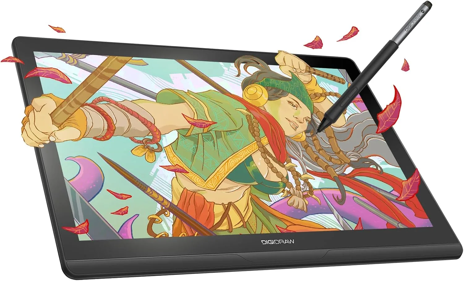 DIGIDRAW Turing 14 Drawing Tablet with Screen, 13.3" 2.5K Pen Display