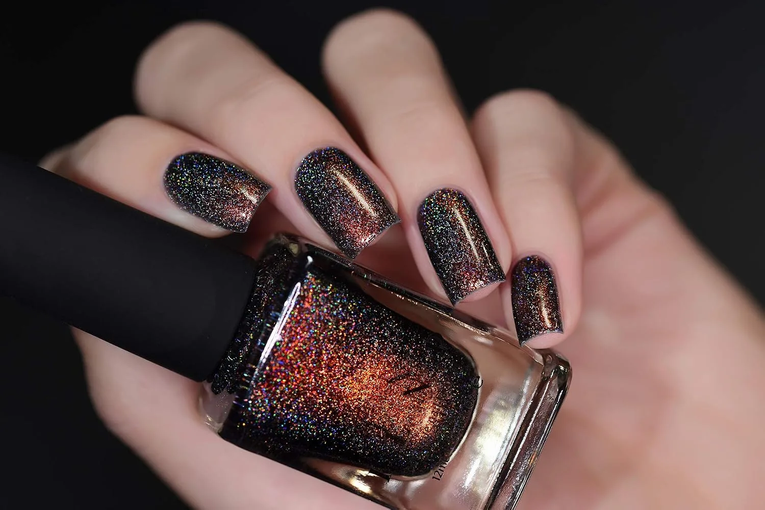 ILNP Candlelight - Orange to Green Color Kissed Ultra Holographic Nail Polish