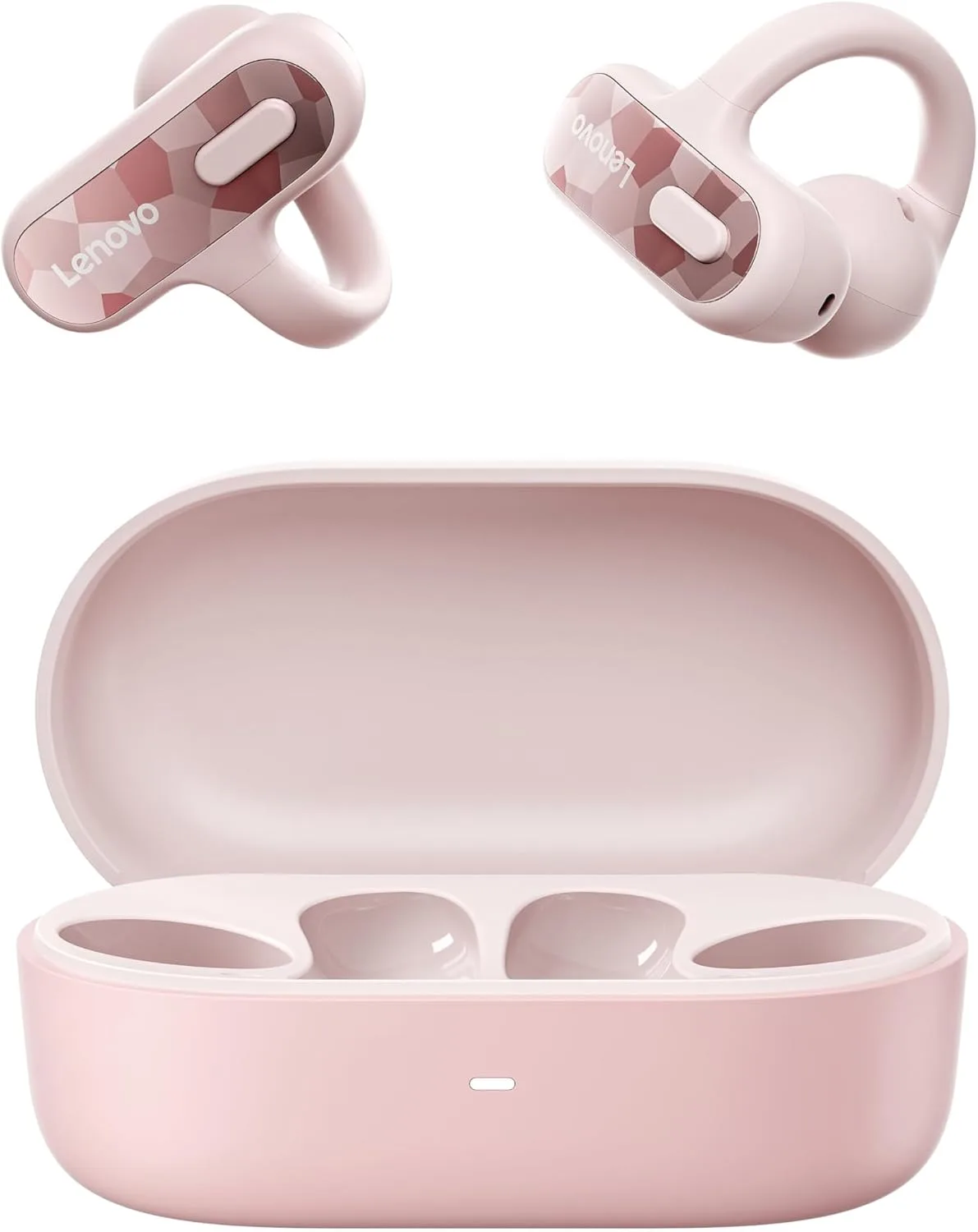 Lenovo Open Ear Clip On Earbuds X500, White