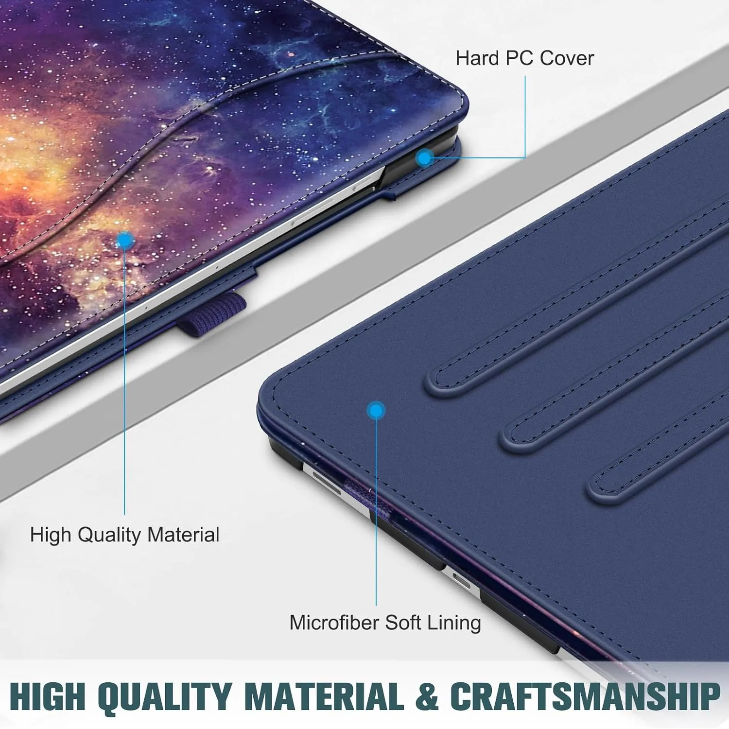 Fintie Multi-Angle Case for Samsung Galaxy Tab S10 Lite/S10 FE/S9 FE 10.9''