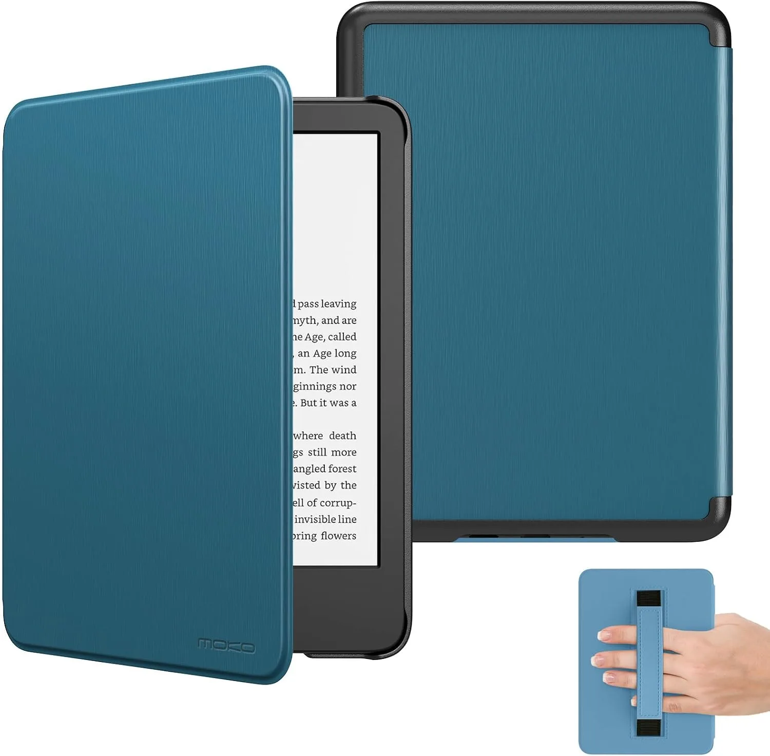 MoKo Case for 6" Kindle (11th Generation-2024/2022 Release), French Blue