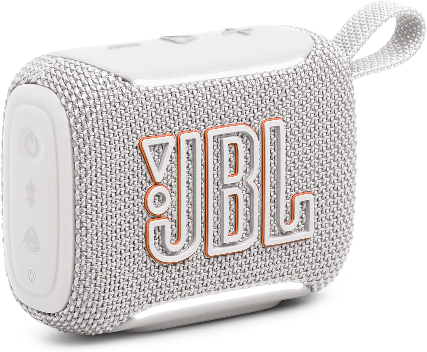 JBL Go 5 Portable Bluetooth Speaker, Waterproof and Dustproof - White