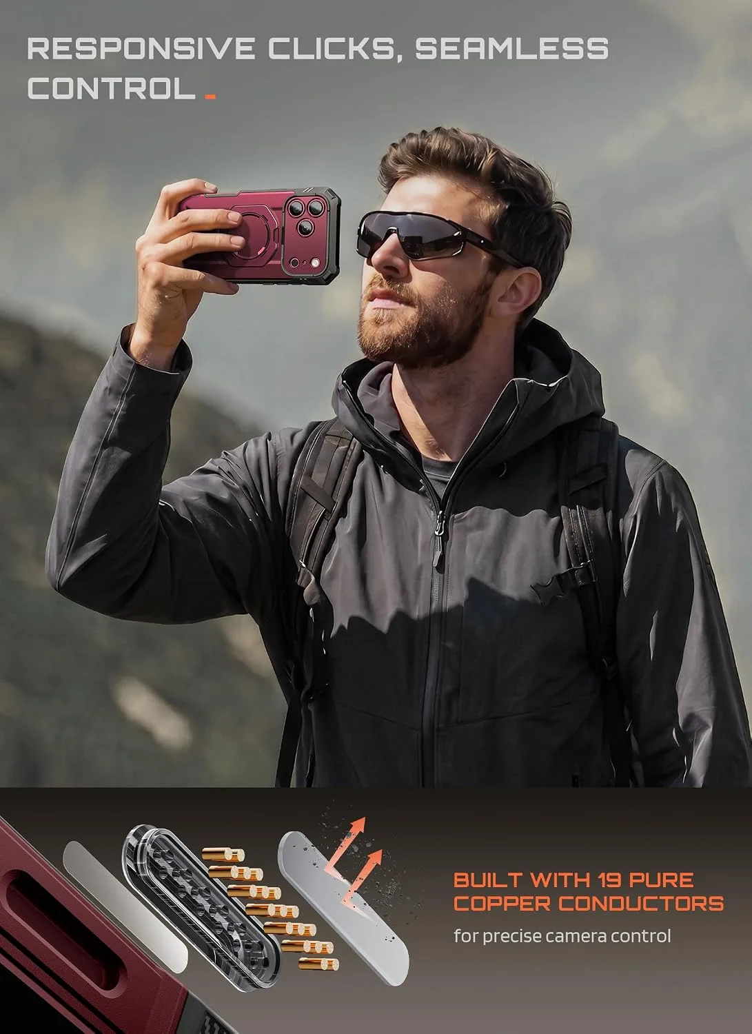 SUPCASE for iPhone 18 Pro Case/ iPhone 17 Pro Case, Glass Protector, Royal