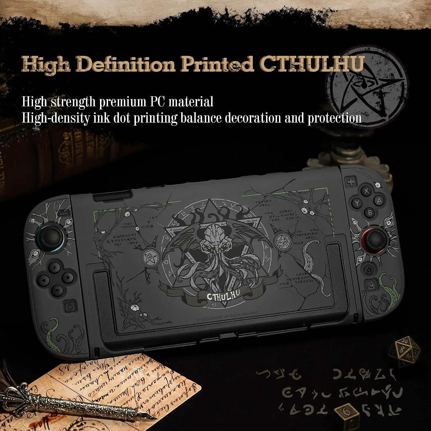 GeekShare Protective Shell Dockable Hard Case Compatible with Switch 2