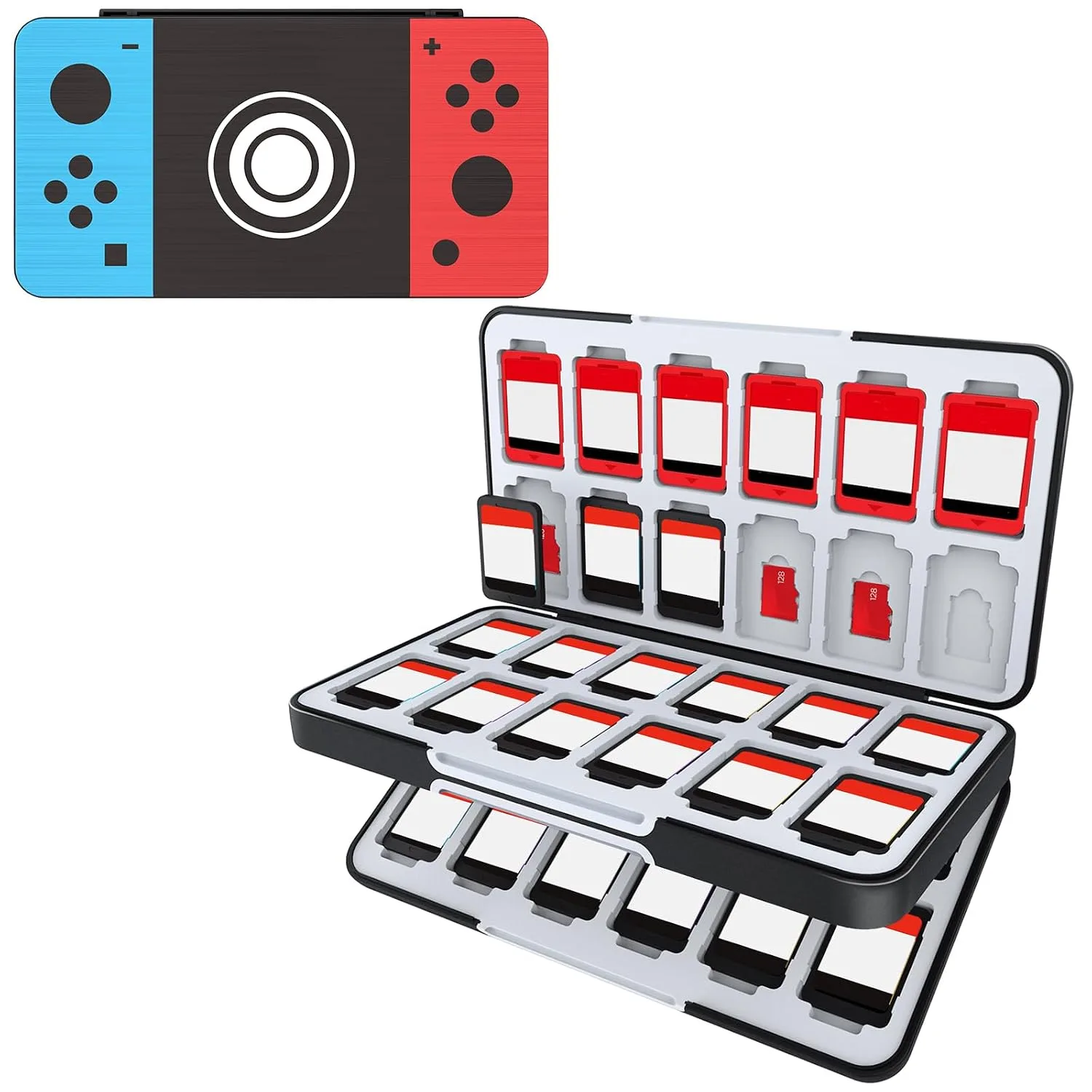 HEIYING Game Card Case Compatible with Nintendo Switch 2 / Micro SD Cards