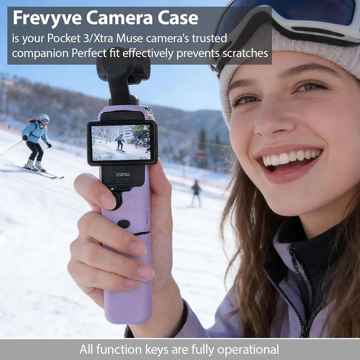 Case for DJI Osmo Pocket 3 / Xtra Muse Camera - Lilac