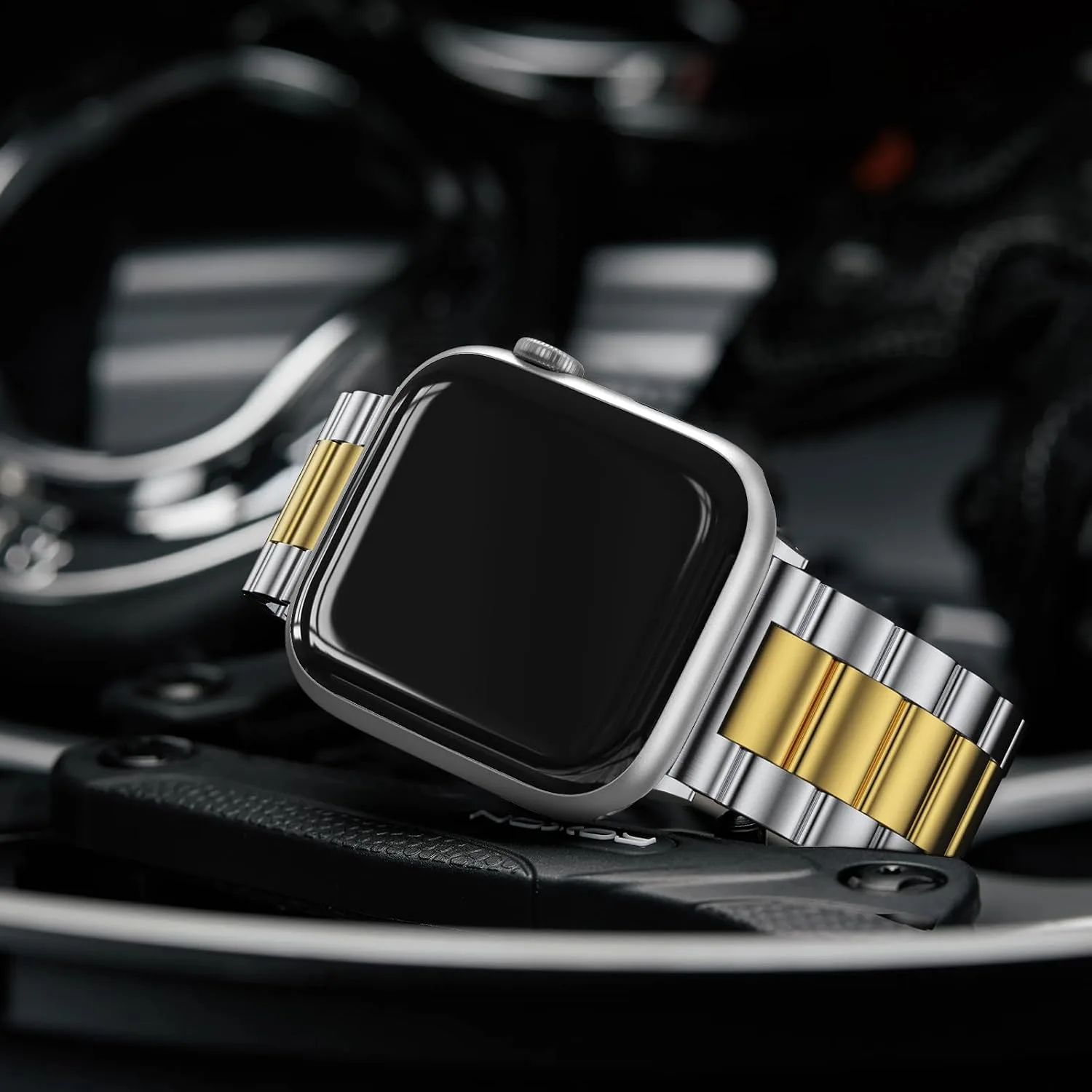 EPULY Metal Band Compatible with Apple Watch Bands for Men 42/44/45/46/49mm