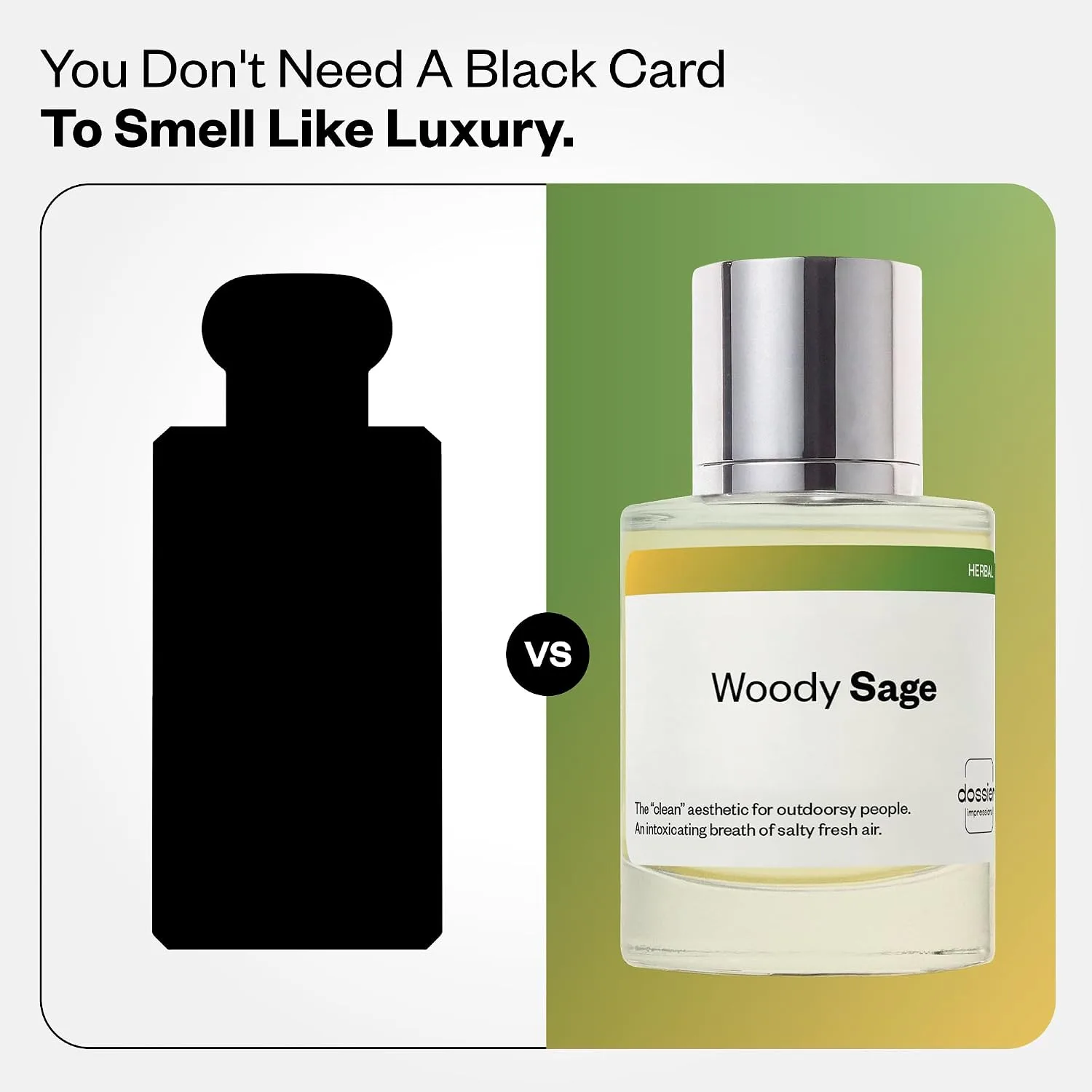 Dossier - Woody Sage - Inspired by Wood Sage & Sea Salt - Unisex EDP