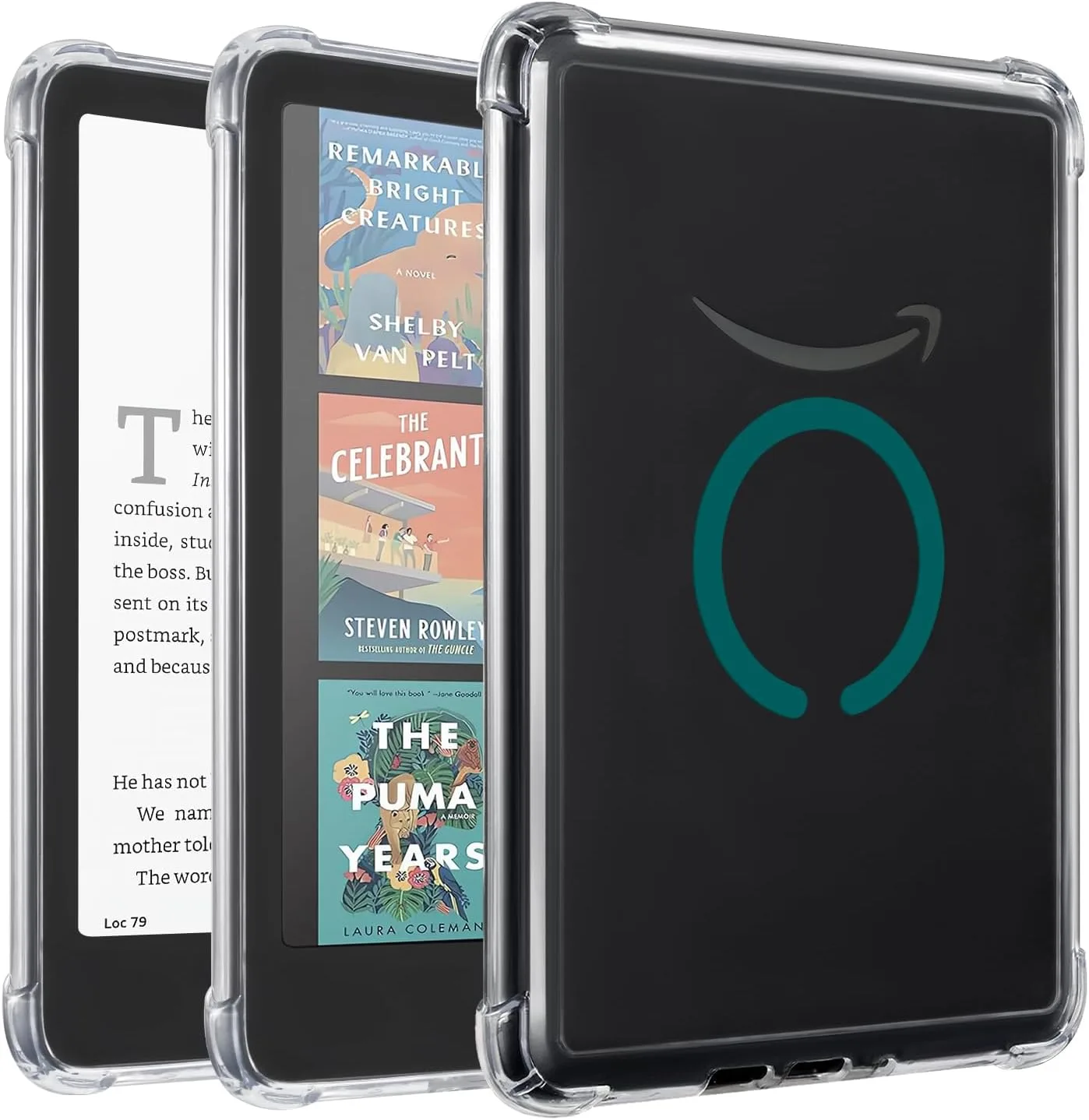 iDLEHANDS Clear Case for 7" Kindle Paperwhite 12th Gen & Kindle Colorsoft