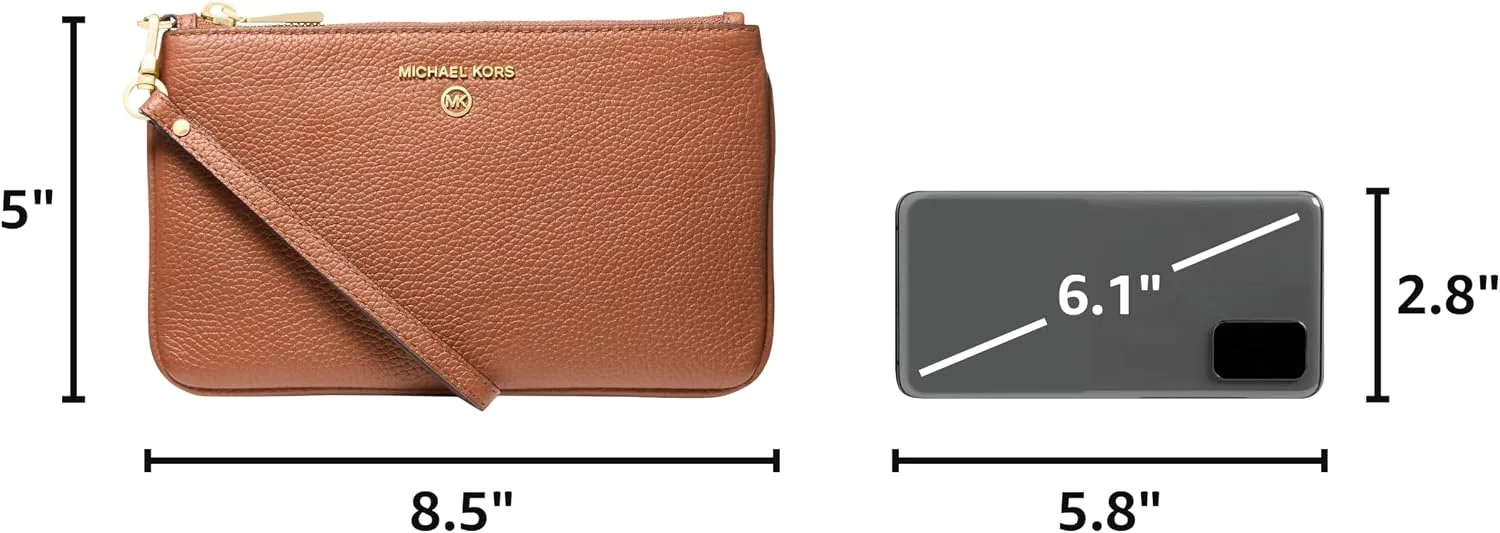 Michael Kors Jet Set Charm Medium Top Zip Wristlet