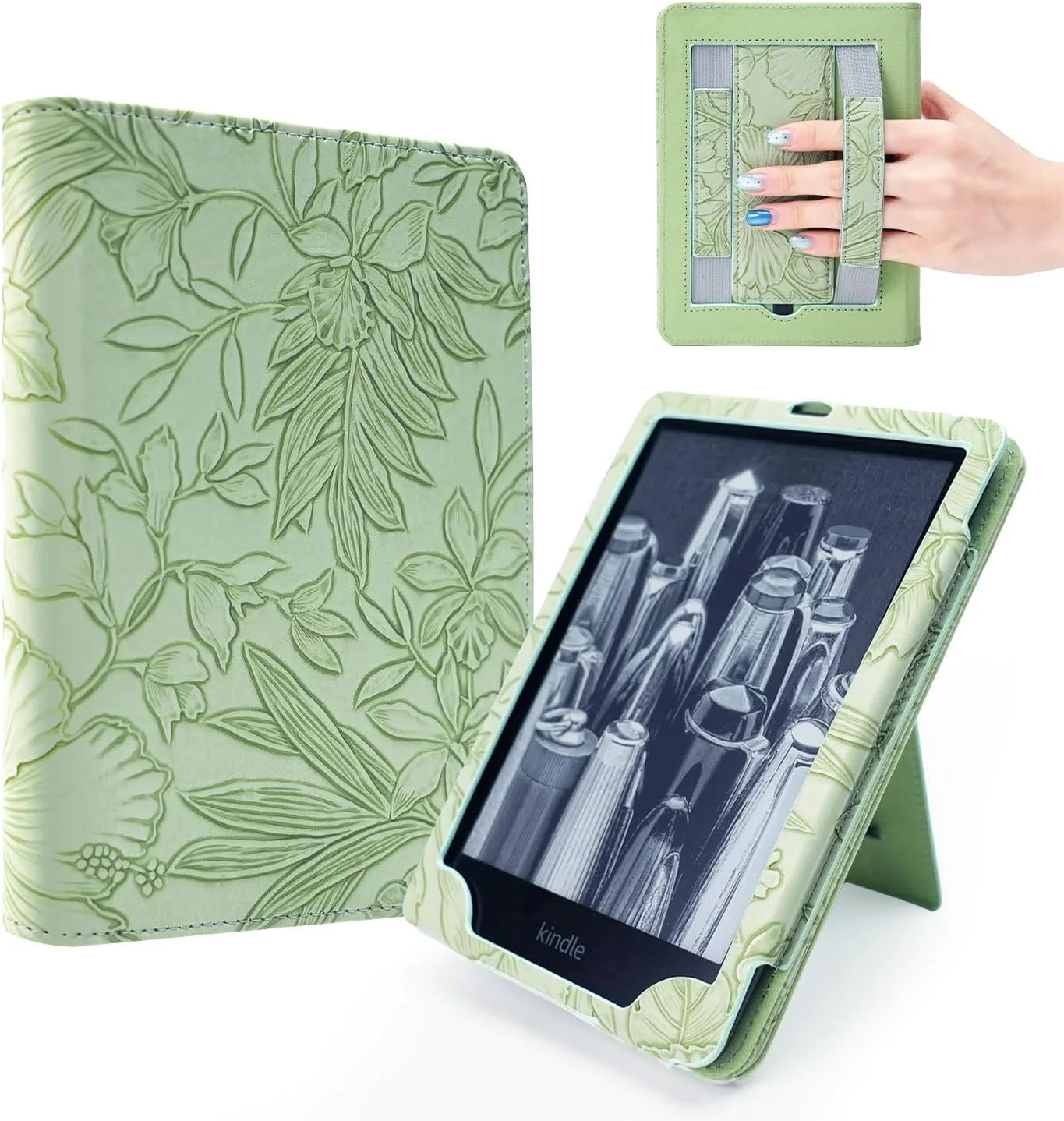 Estuche Eju para Kindle Paperwhite 7"/6.8" Verde Matcha