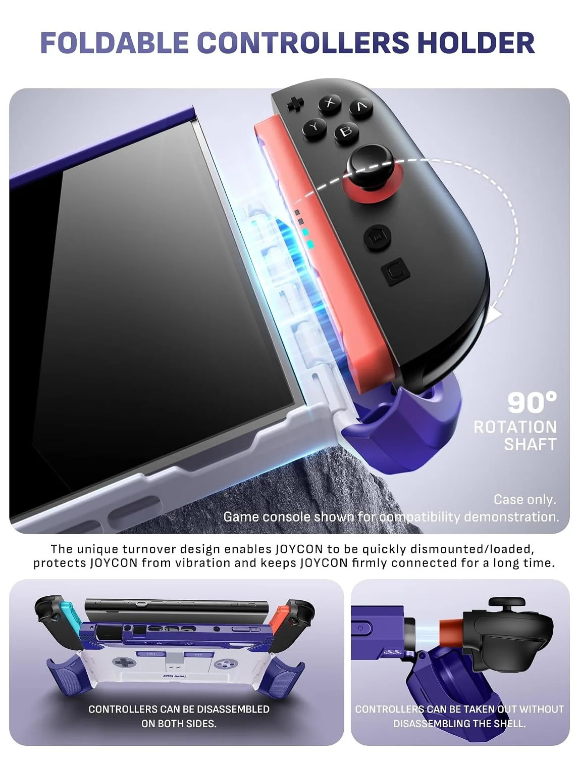 Mumba Dockable Protective Case for Nintendo Switch 2,Blade Series,Retro