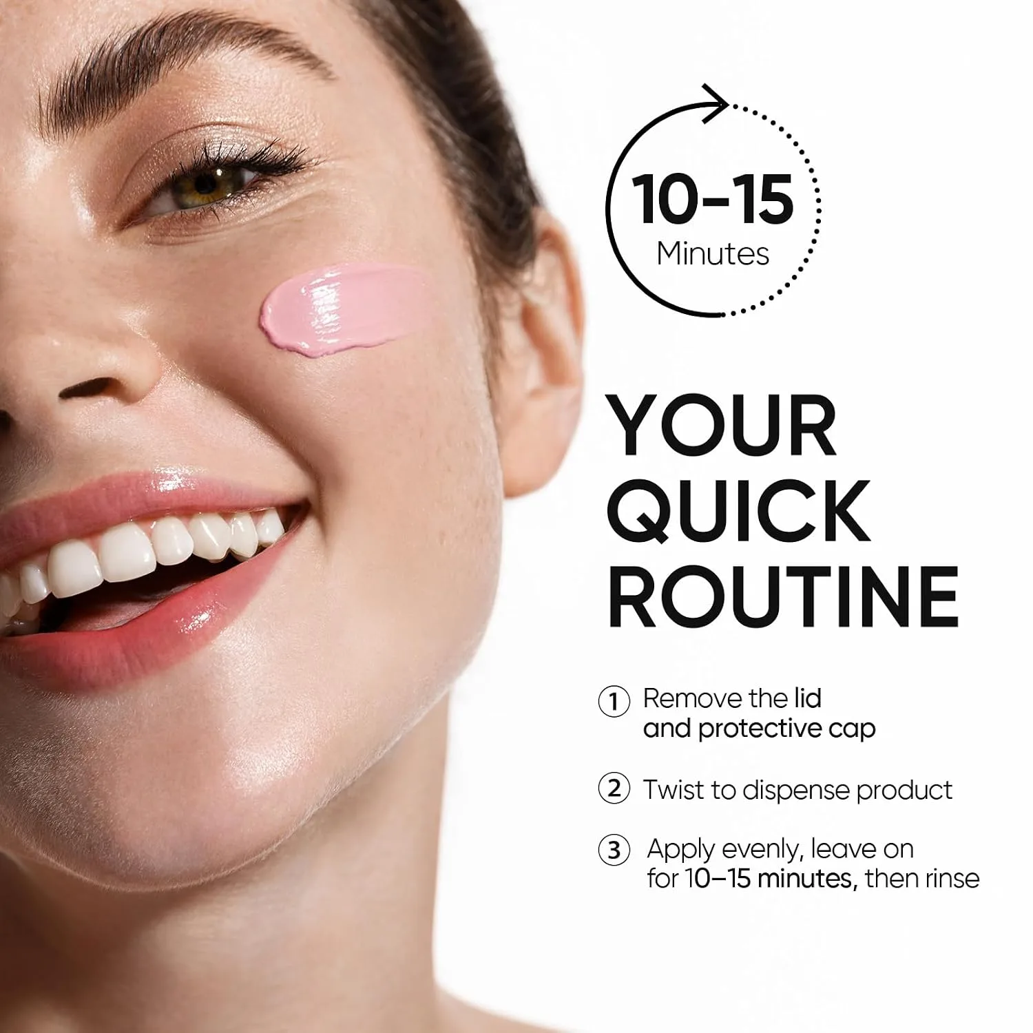 SKINTIFIC Bright Boost Face Mask Stick with Niacinamide & Arbutin