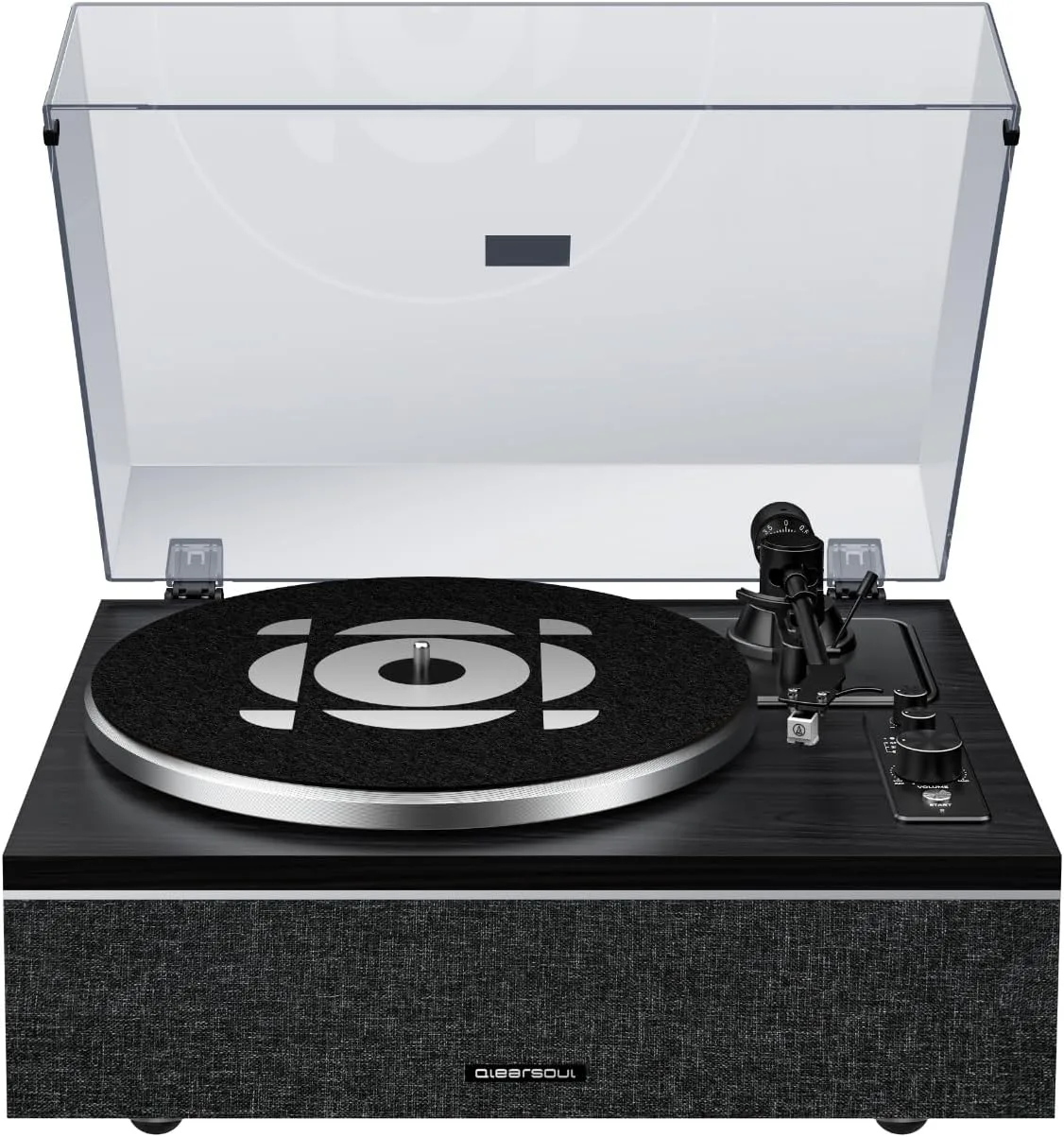 Qlearsoul ONE-S Vinyl Record Player with Bluetooth Input/Output