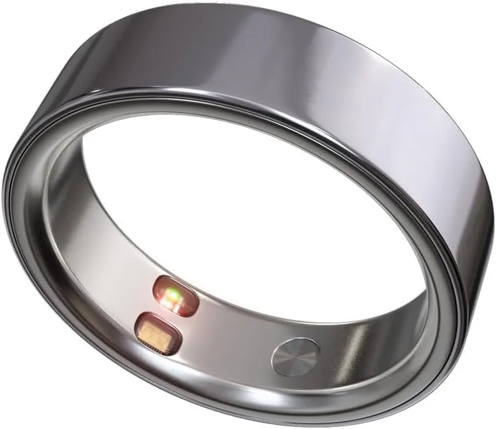 Ring 1.245ATM Waterproof Sport Ring Exclusive Vibration Alerts Titanium Blood Management Women Cycle LANHUIHEISE 2.745