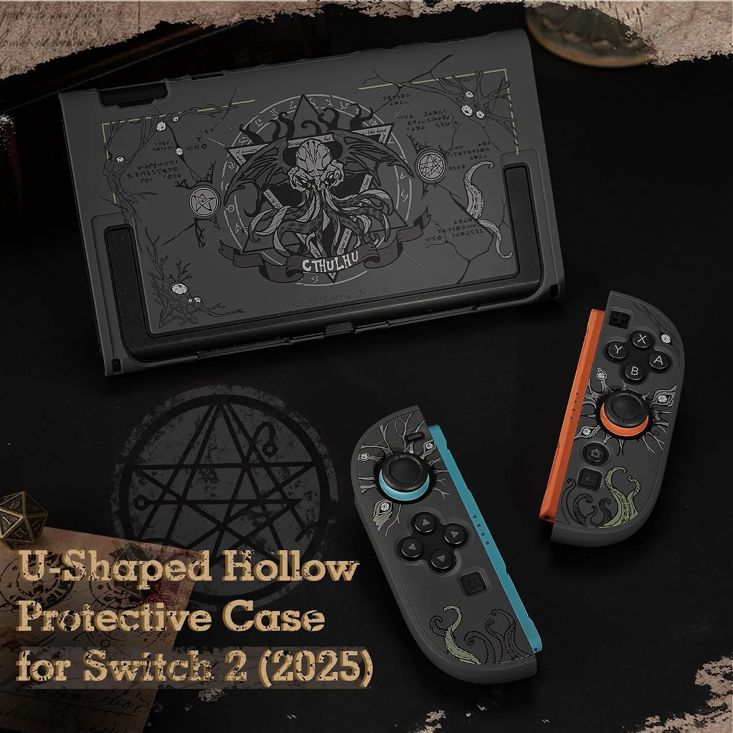 GeekShare Protective Shell Dockable Hard Case Compatible with Switch 2