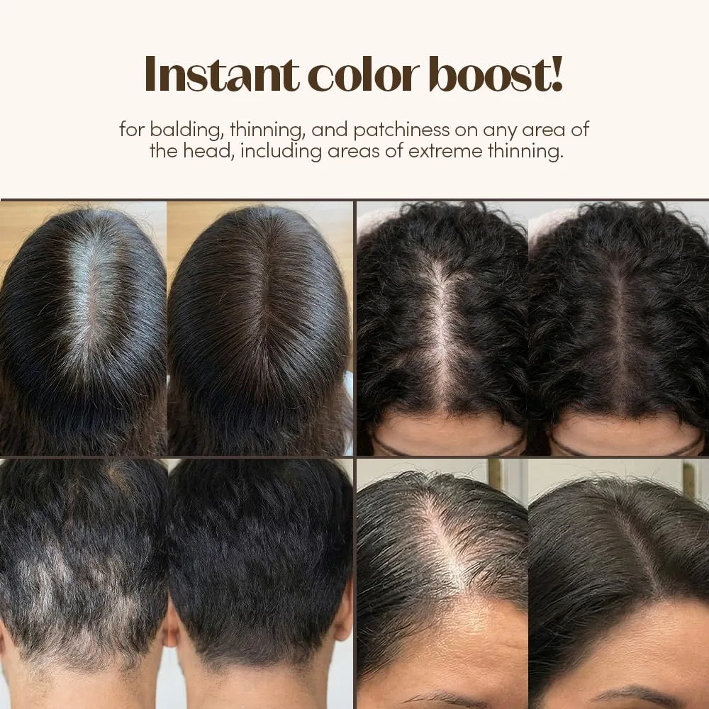 ETUDE Hair Pang Pang Root Touch-Up Hairline Powder, Light Brown, Waterproof