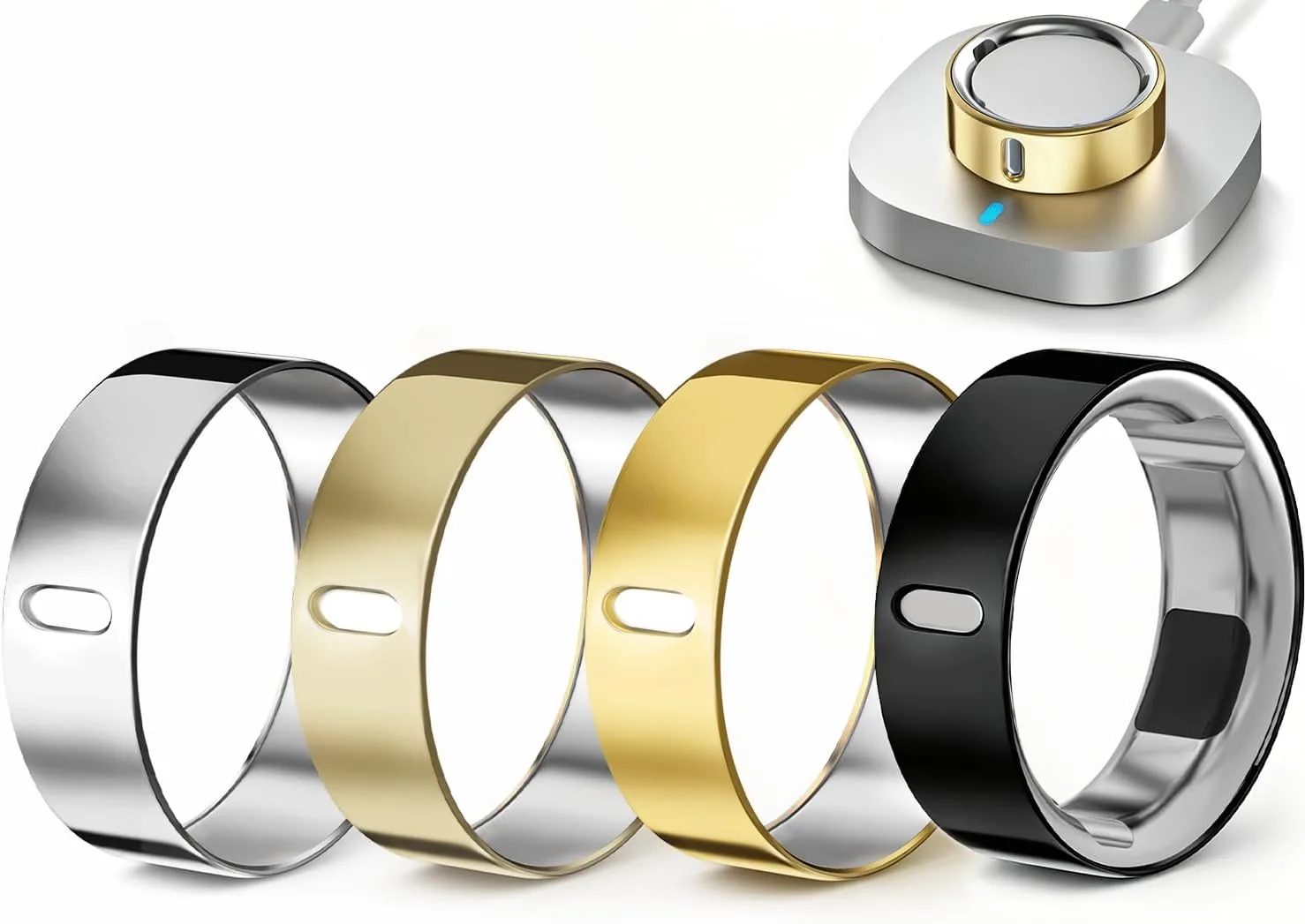 Protector para anillo Hexasider compatible con Oura Ring Gen 4/Gen 3 talla 11 pack 4