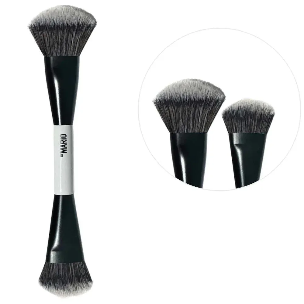 F4 Brocha de Doble Punta para Base y Rostro