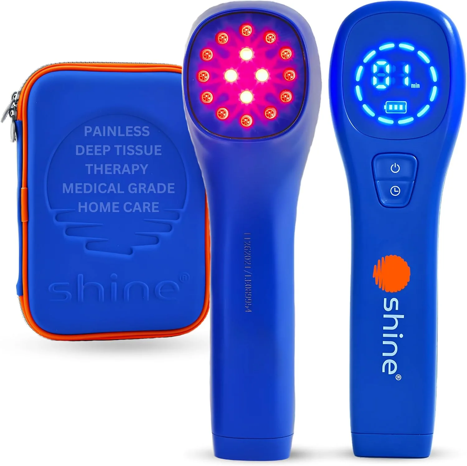 Shine® Relief Handheld Red and Infrared LED Light Therapy FSA/HSA