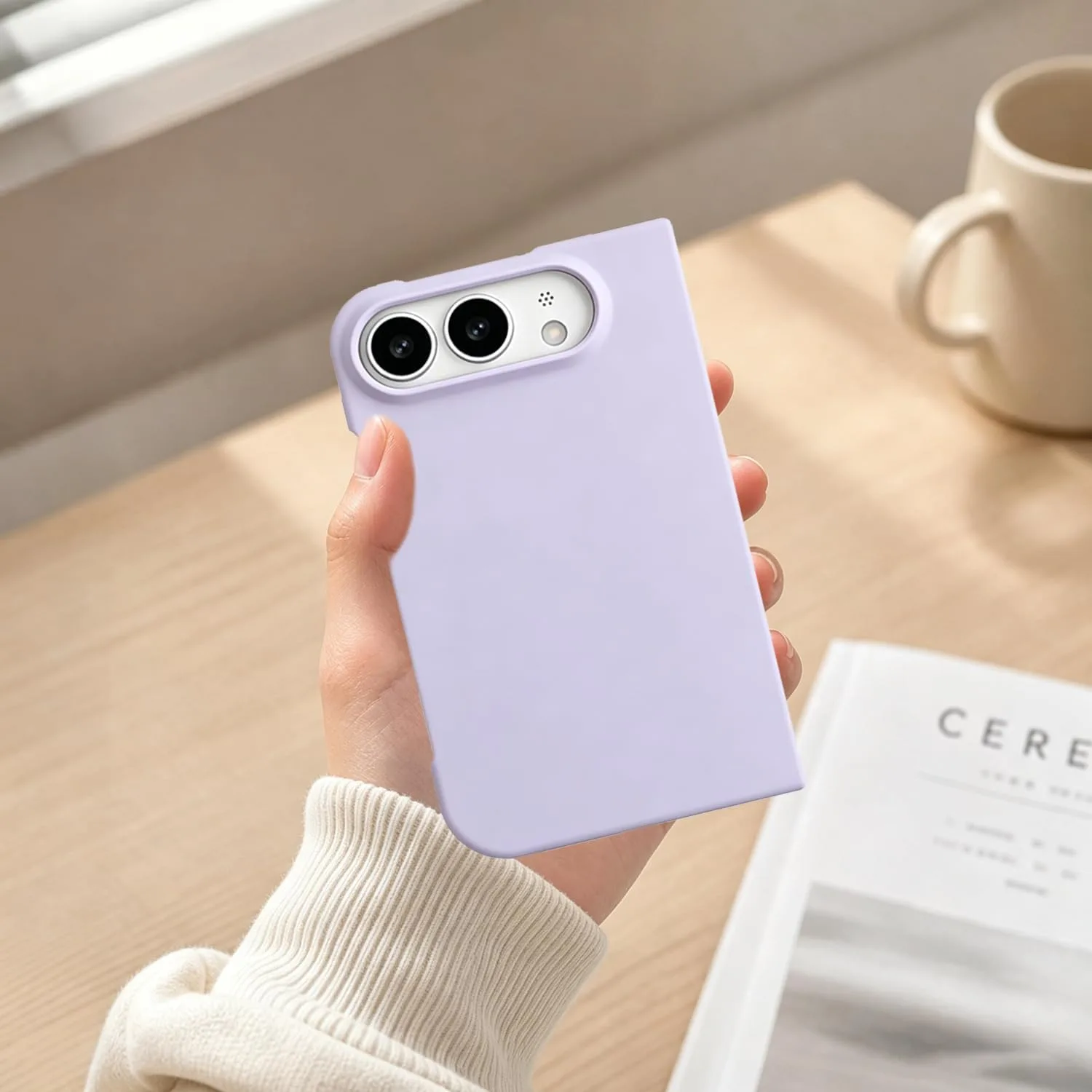 Matte PC Case for iPhone Duo - Purple