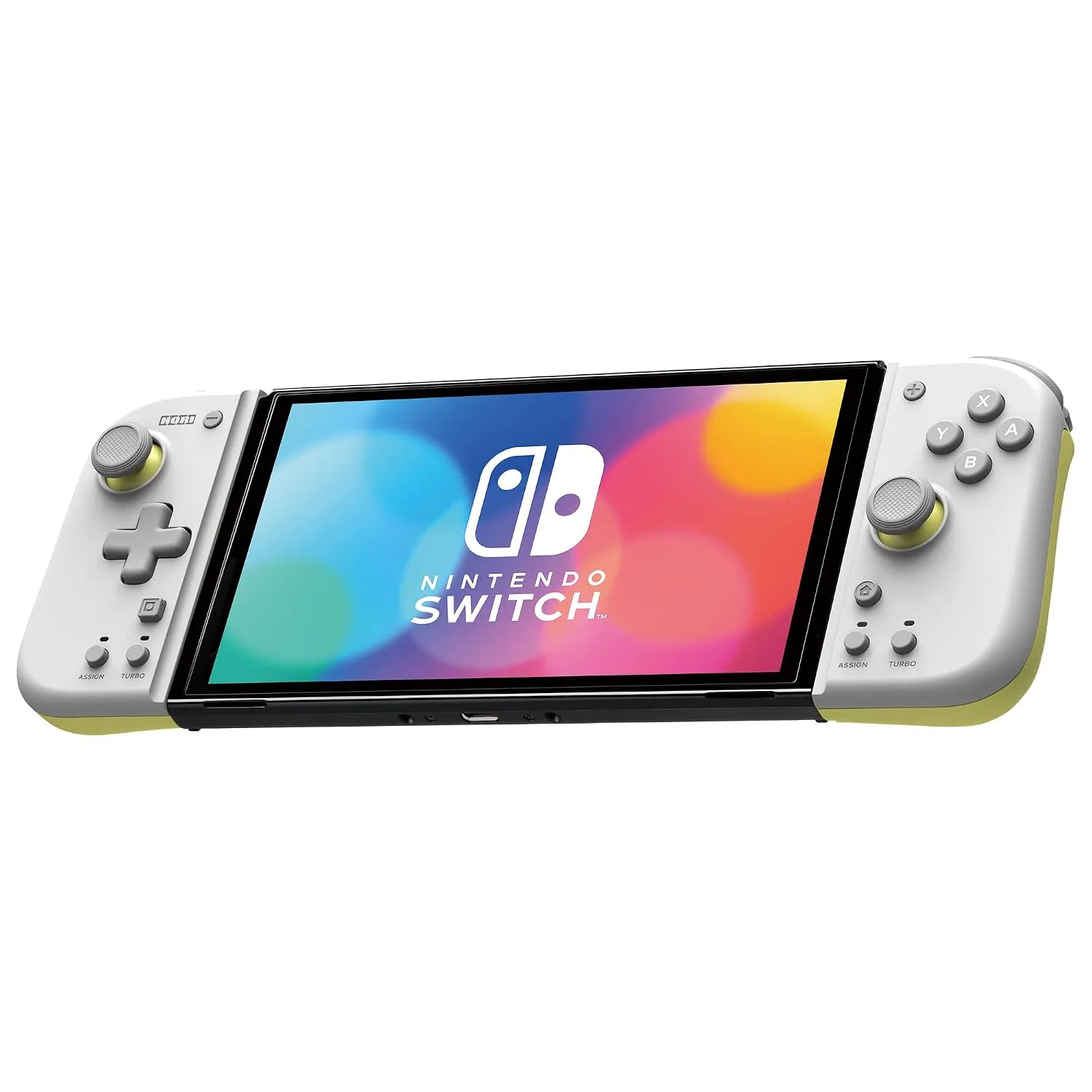HORI Nintendo Switch Split Pad Compact (Pikachu & Mimikyu) - Ergonomic Controller for Handheld Mode - Officially Licensed by Nintendo & Pokémon