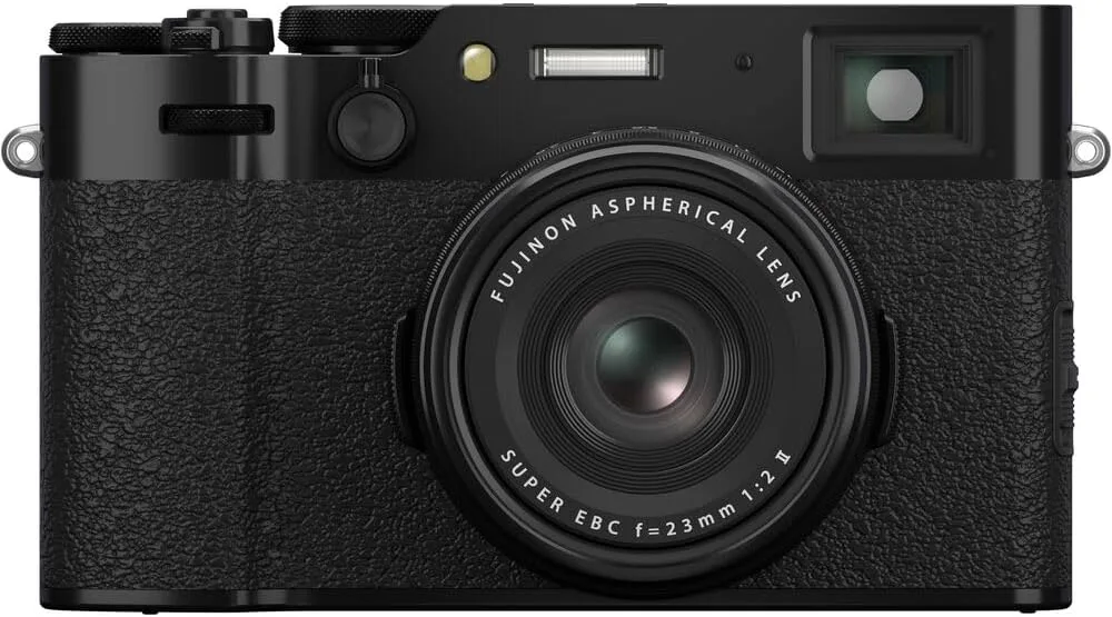 FUJIFILM X100VI Point & Shoot Camera (Black) & Case (16821913) Bundle