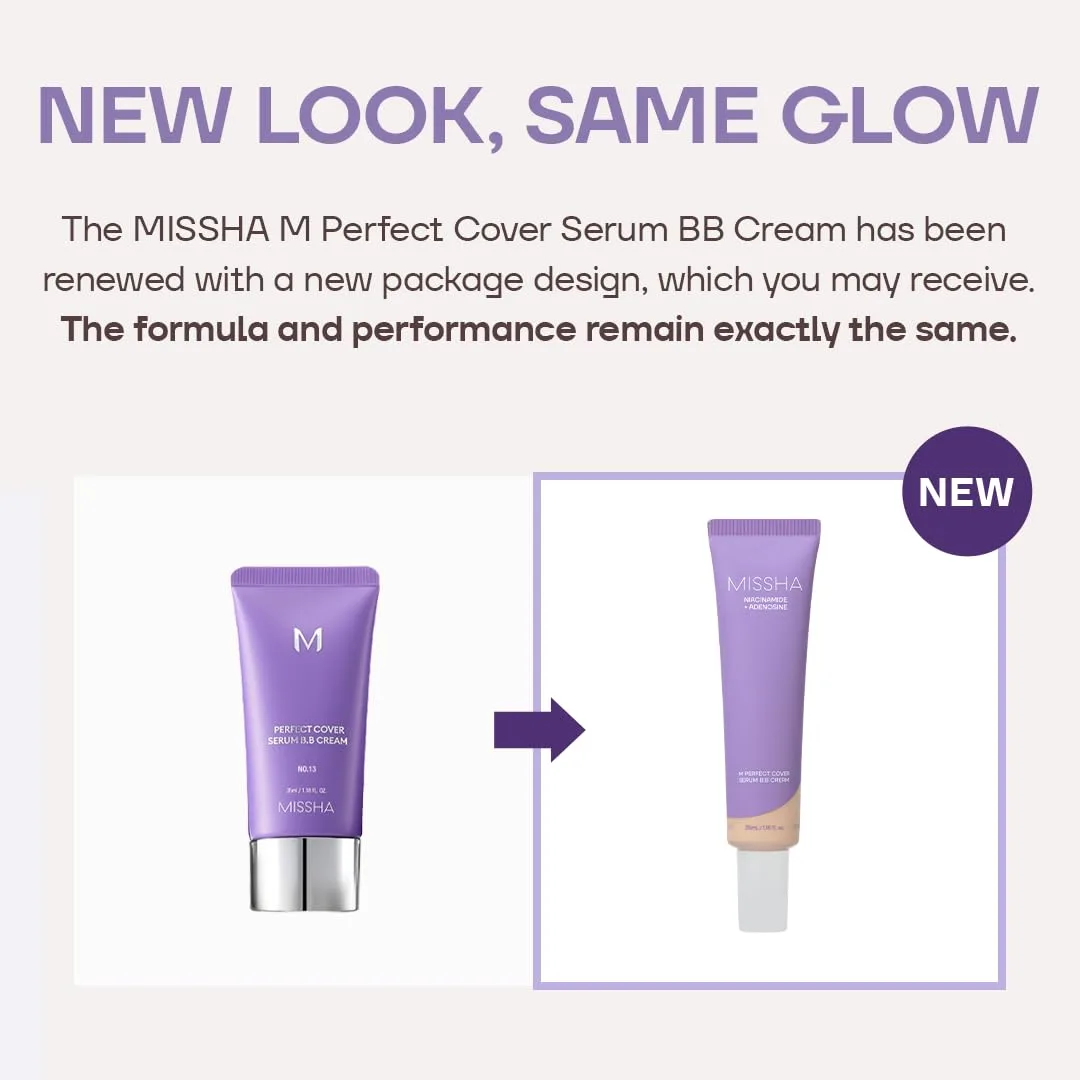 MISSHA M Perfect Cover Serum BB Cream No.23 Natural Beige 1.18 oz