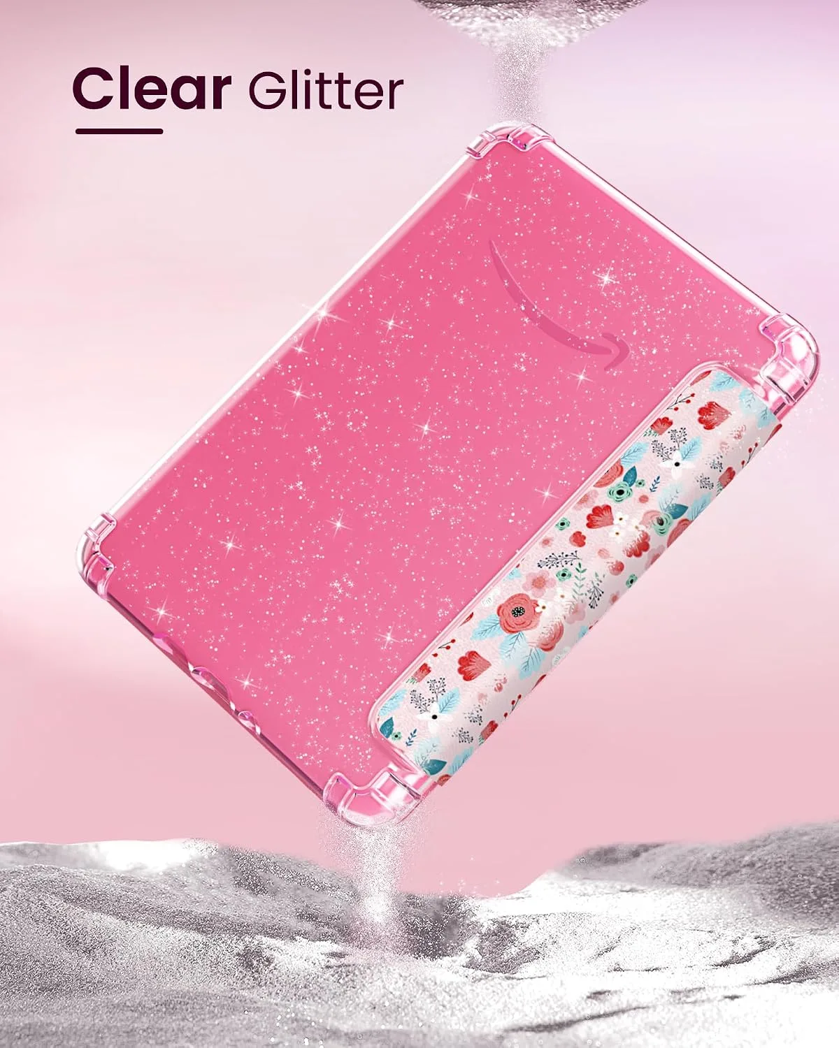 MoKo Case for 7" Kindle Paperwhite 12th Gen & Colorsoft 2024, Spring Pink